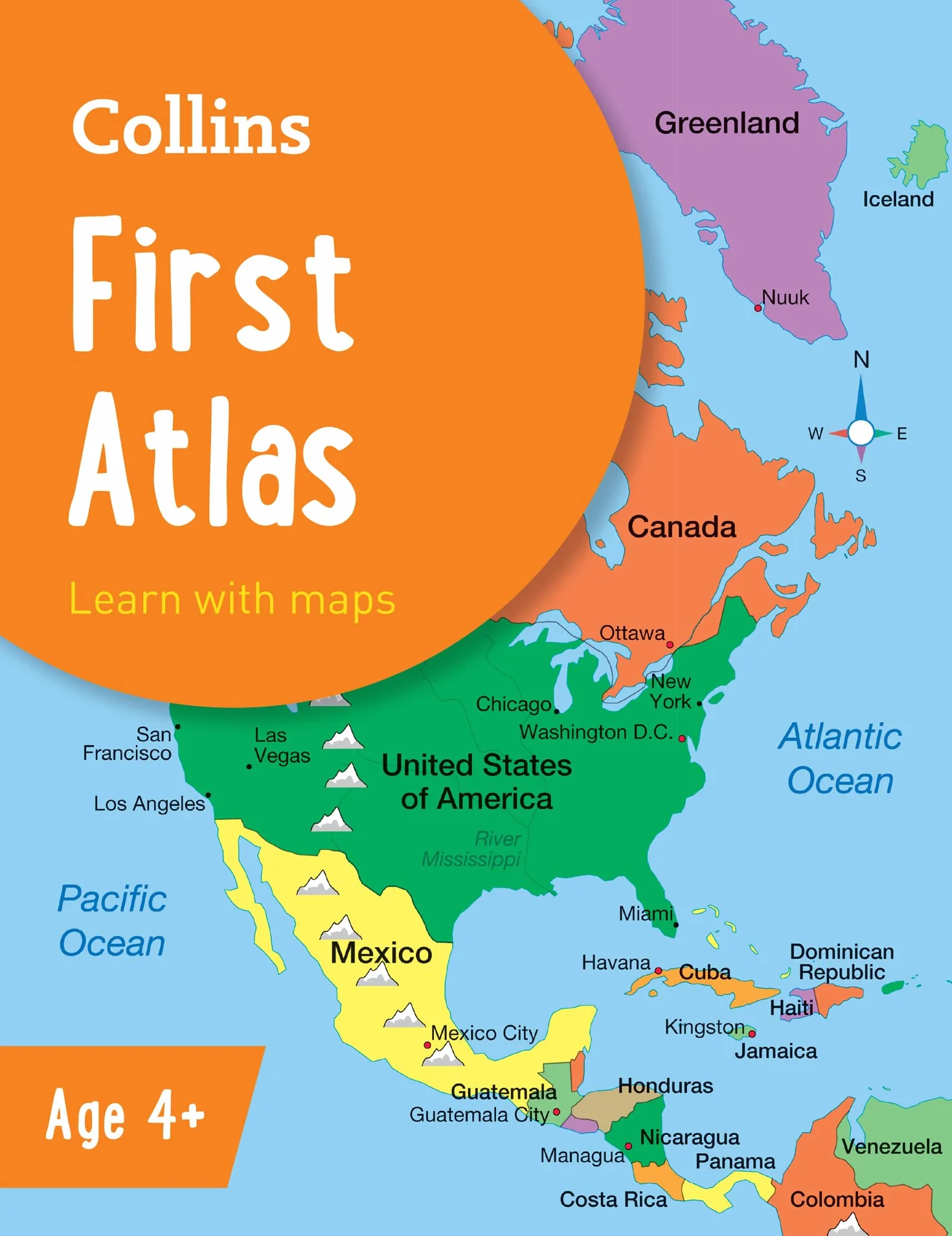 Collins First Atlas: Ideal for learning at school and at home
