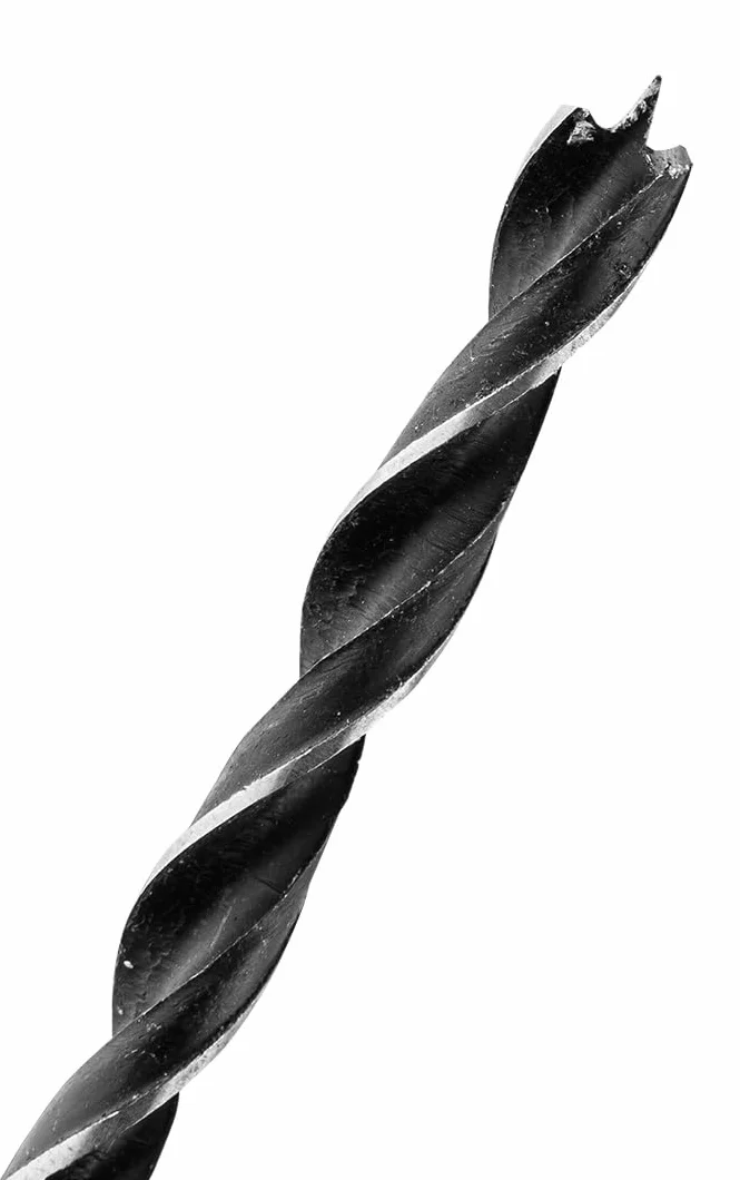 GRAPHITE Wiertło do drewna Ø 2/3/4/5/6/8/8/10 mm z trzonkiem sześciokątnym 1/4" i szlifowanymi spiralami do precyzyjnego wiercenia 2800 obr./min – stabilne mocowanie sześciokątne