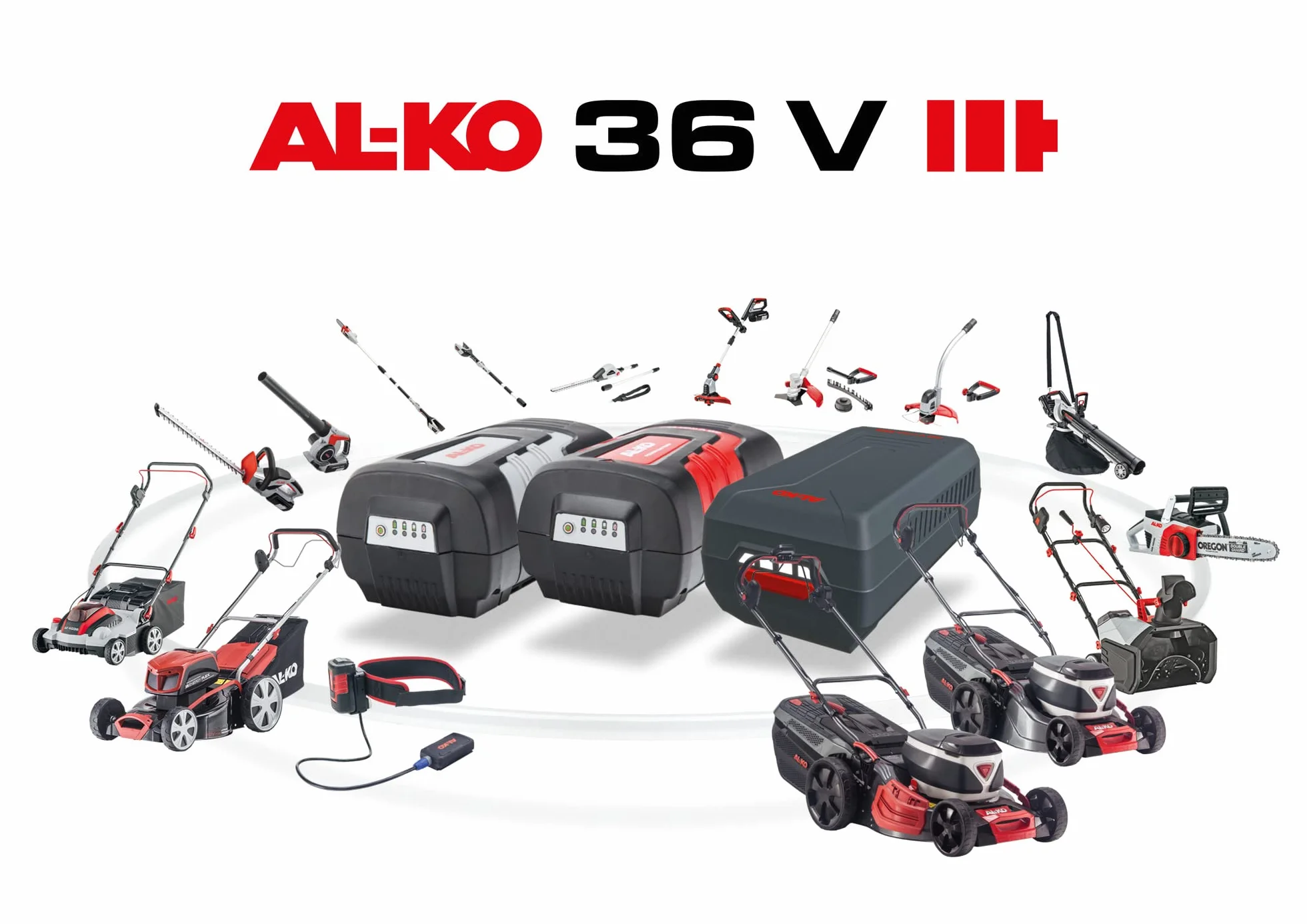 AL-KO Ładowarka 40 V / 3 A, Energy Flex, 22,5 x 13 x 22,5 cm