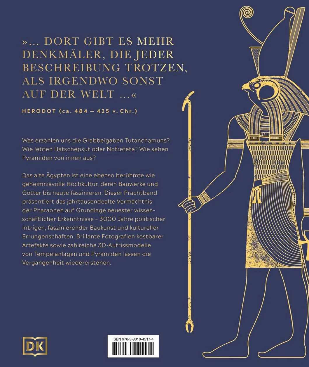 DK Kulturgeschichte. Das alte Ägypten: Die visuelle Geschichte. Hochwertiger Bildband mit 850 Fotos, 3D-Illustrationen, Karten und Zeitleisten