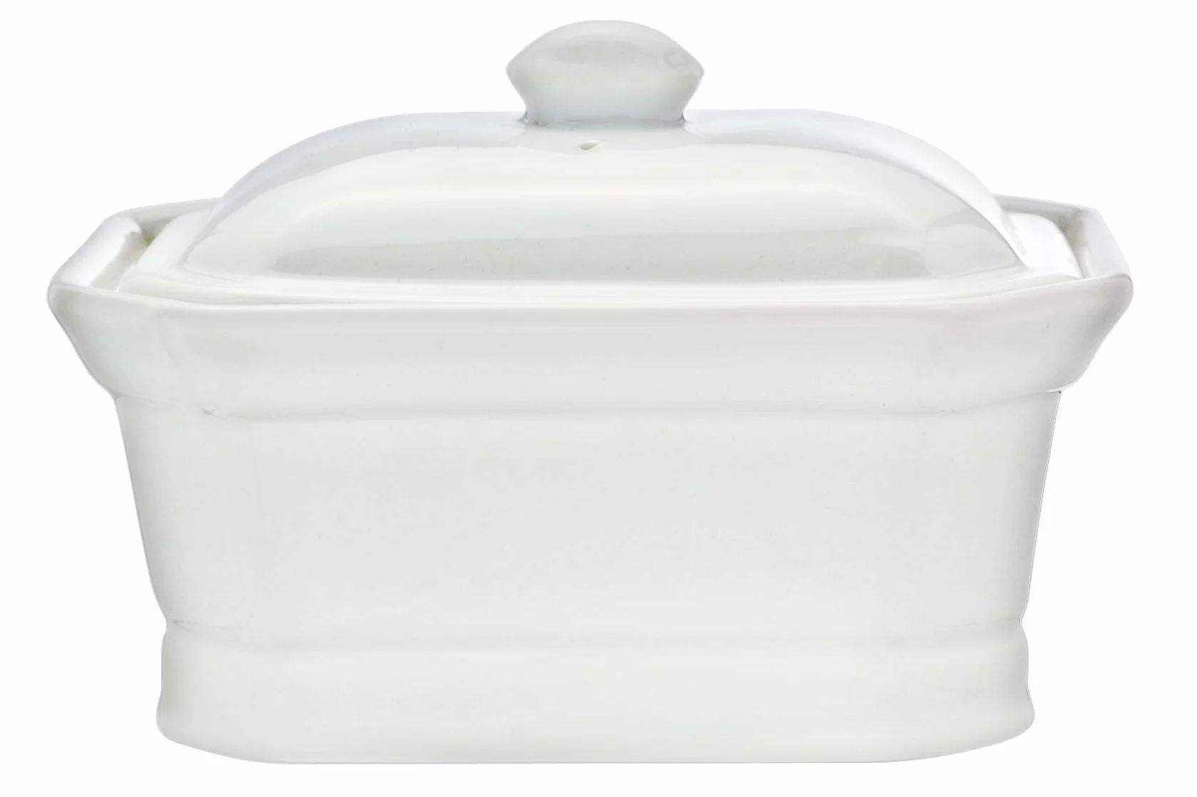 COSY & TRENDY RH46632 Pasztet z pokrywką, Porcelana, Biały, 250 g, N/C