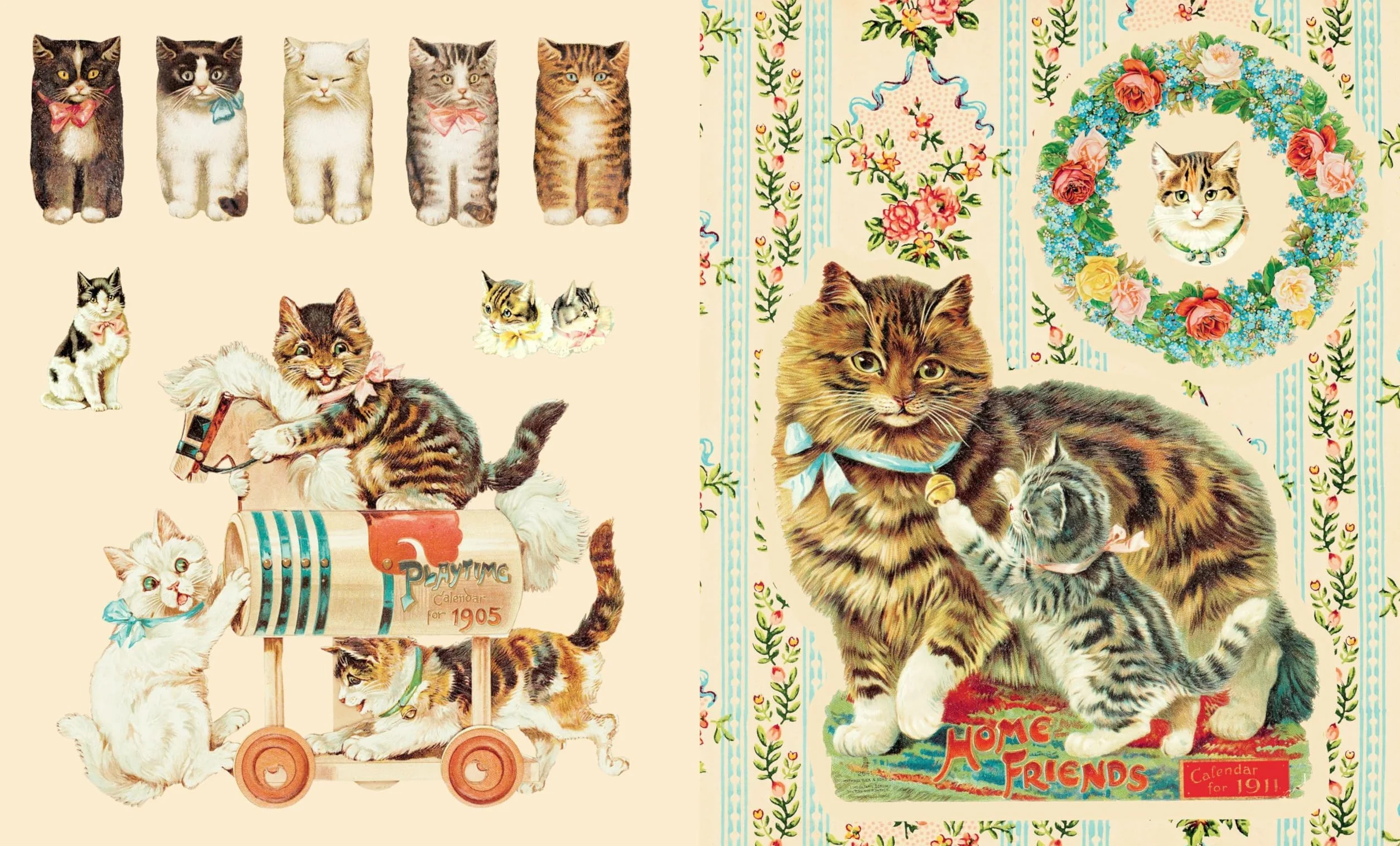 Cynthia Hart's Victoriana Cats: The Sticker Book: 300 Enchanting Stickers