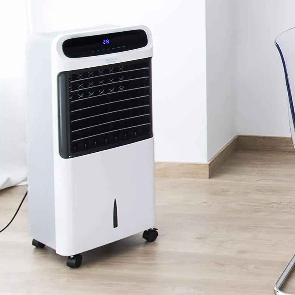 Cecotec EnergySilence PureTech 6500 klimatyzator parowy 80 W podwójna funkcja zimna/ciepła przepływ 600 m2/h pojemność 12 l