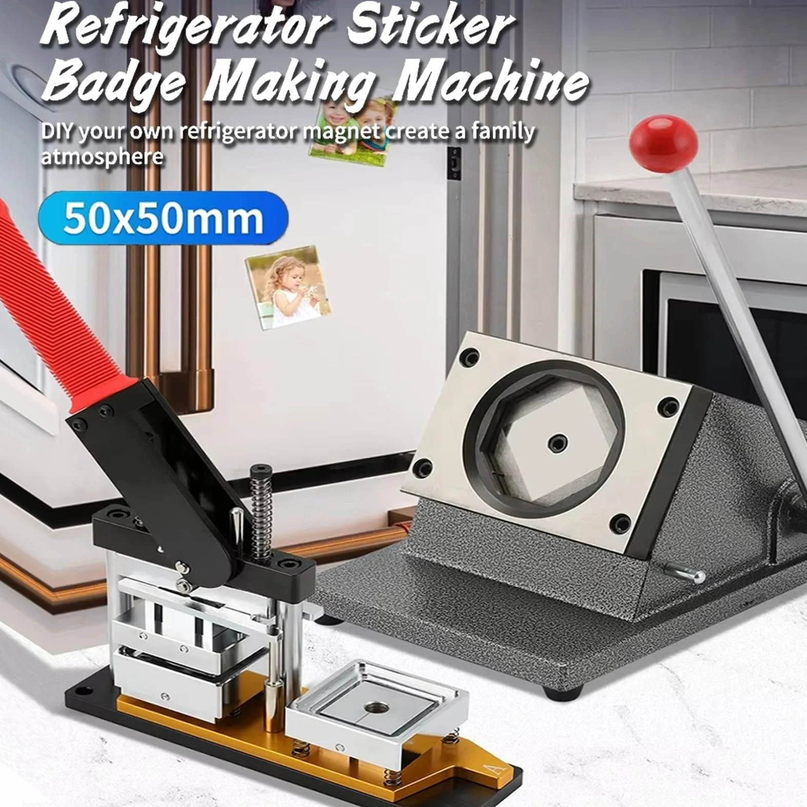 Materiały eksploatacyjne do maszyny do magnesów na lodówkę DIY 1000 szt.