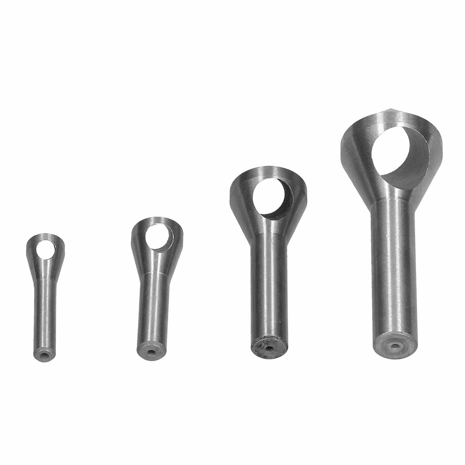 Countersink Drill Bit Set 4PCS | 4241 High Speed Steel Deburring Tool | Chamfering Tool for Carbon Steel/PVC Plates/Insulating Plates | 2-20mm Oblique Hole