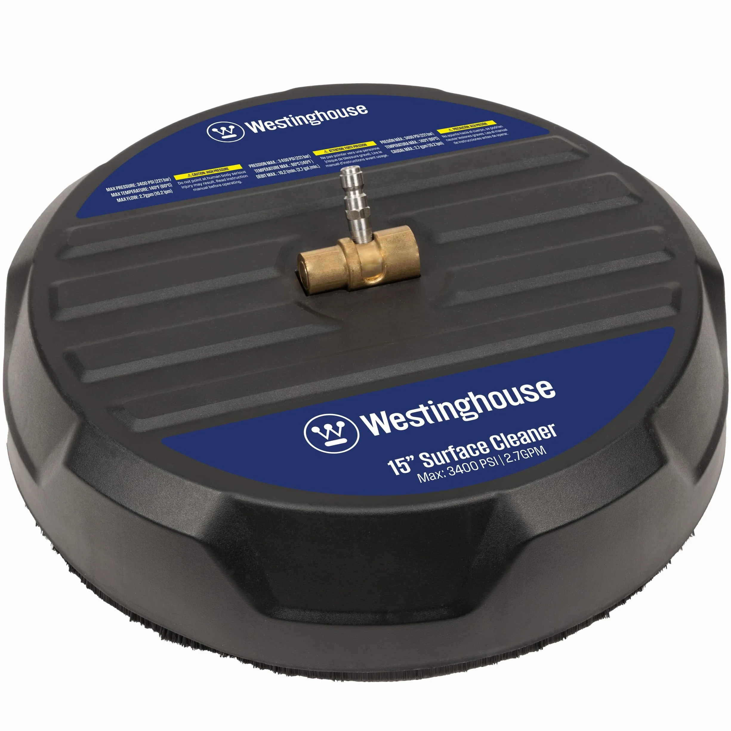Westinghouse Outdoor Power Equipment PWSC Uniwersalna nasadka do czyszczenia powierzchni 15" - 4000 PSI, złącze 1/4", czarna