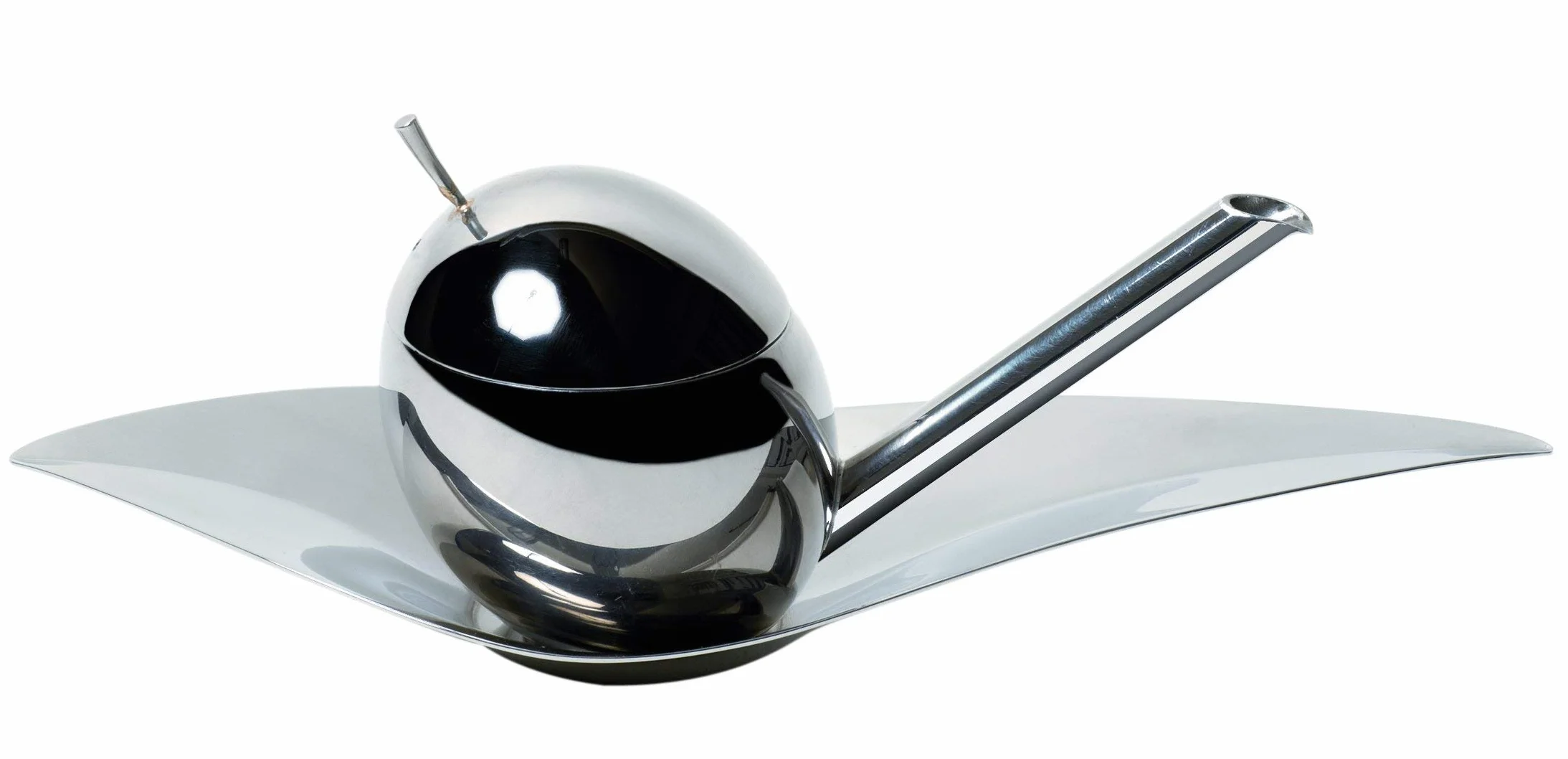 Alessi Taste-Huile pojemnik na oliwy ze stali nierdzewnej 54 x 19,5 x 35 cm
