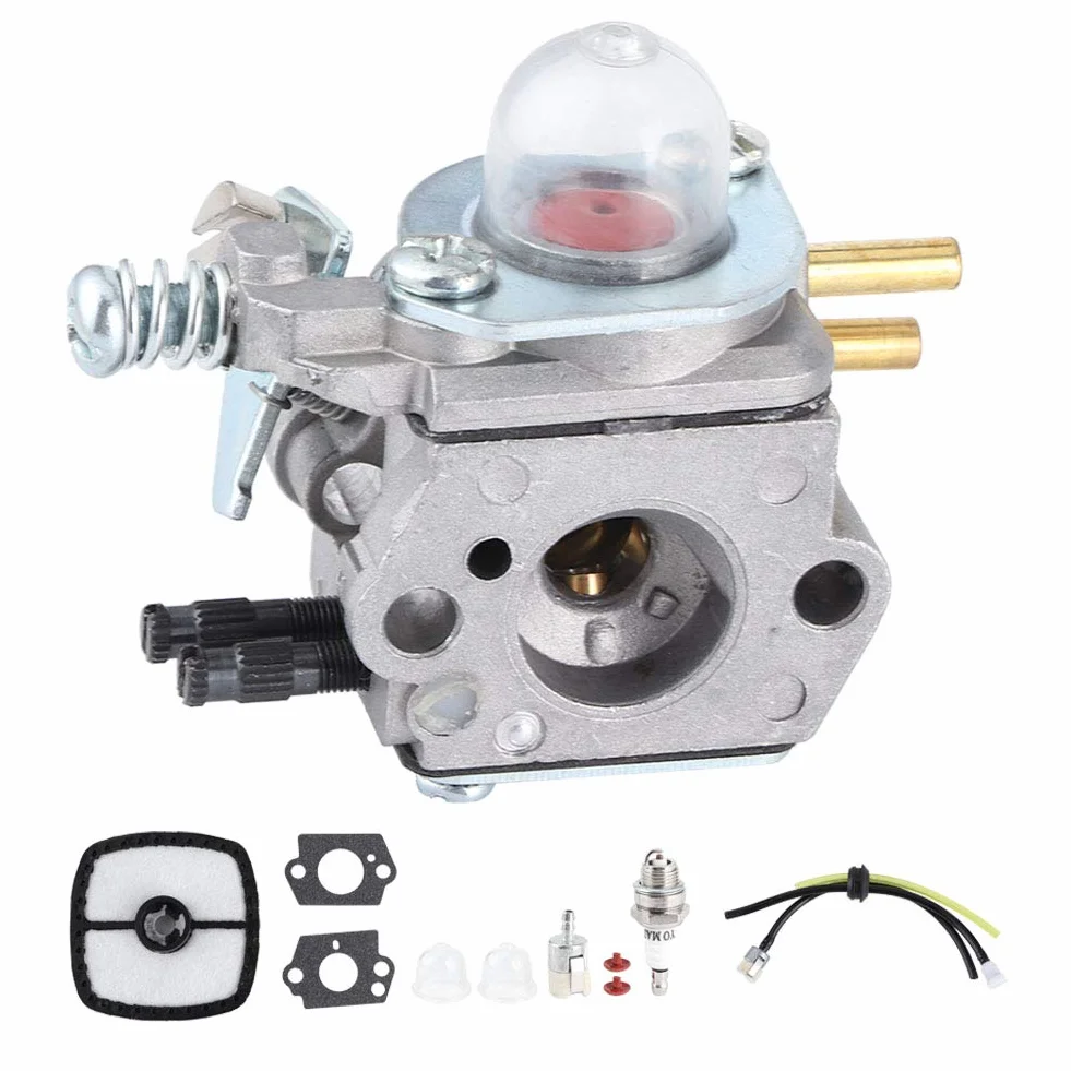 Wysokiej jakości nożyce do żywopłotu aluminiowy zestaw gaźnika akcesoria zamienne do nożyc do żywopłotu gaźnik dla Echo HC1500 12520005962 dla Zama C1U-K51