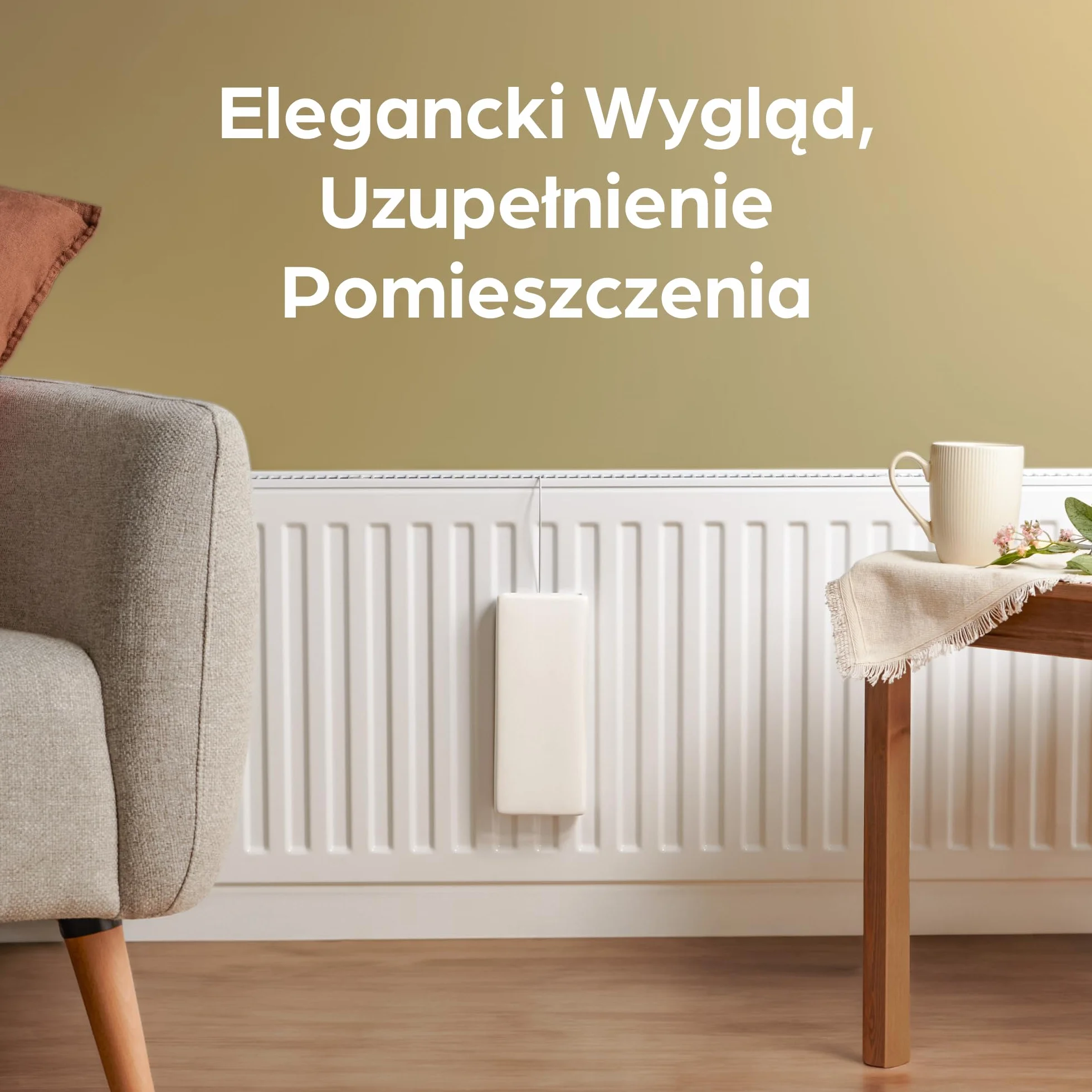 Ceramiczny Nawilżacz Powietrza - Zestaw 4 Sztuk - z Elastycznym Haczykiem do Zawieszania- Kontrola Wilgotności - Oszczędność energii - Wydajne Dostarczanie Wilgoci