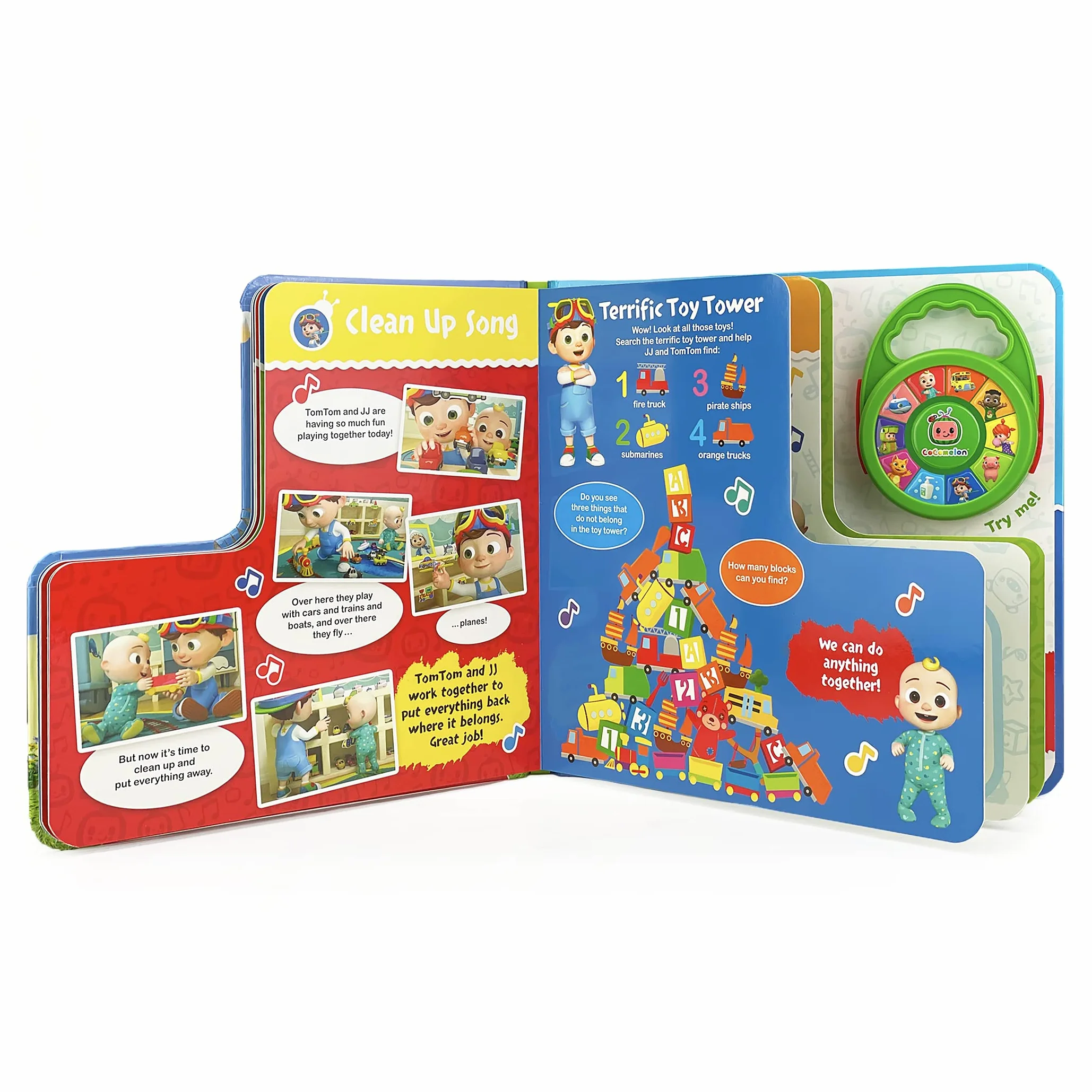 Cocomelon Favorite Sing-Along Songs: Includes Take Along Music Player