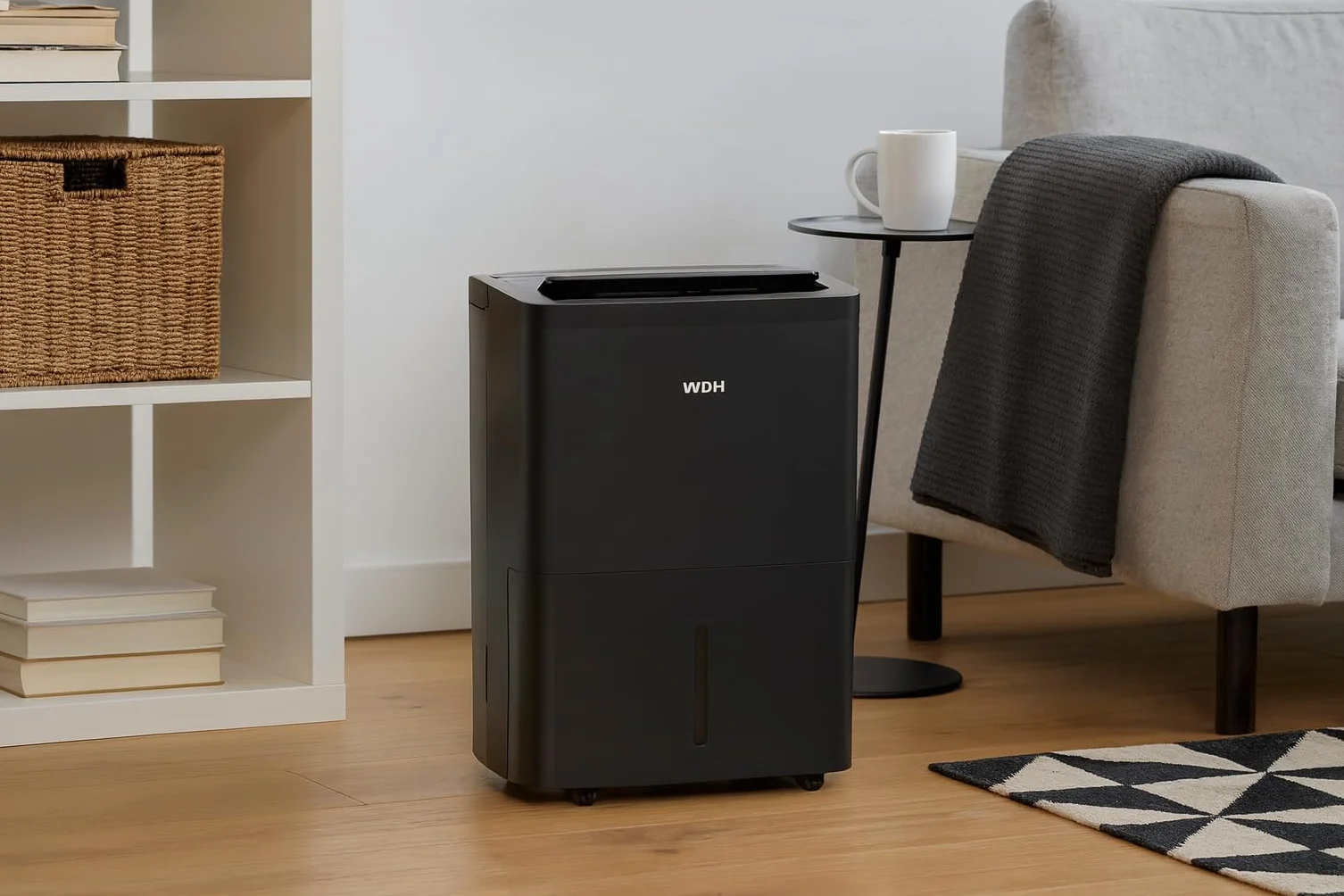 Aktobis WDH-214US bardzo cichy osuszacz powietrza (do 16 l/t + cyfrowy + Wi-Fi)
