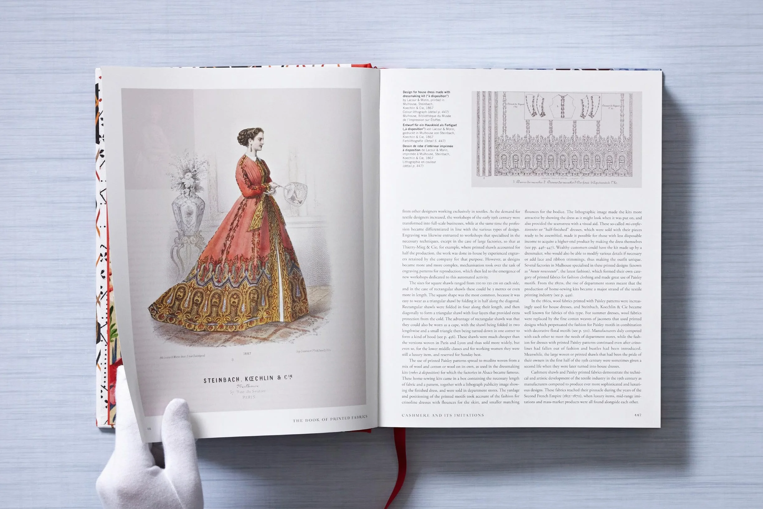 The book of Printed Fabrics: From the 16th century until today