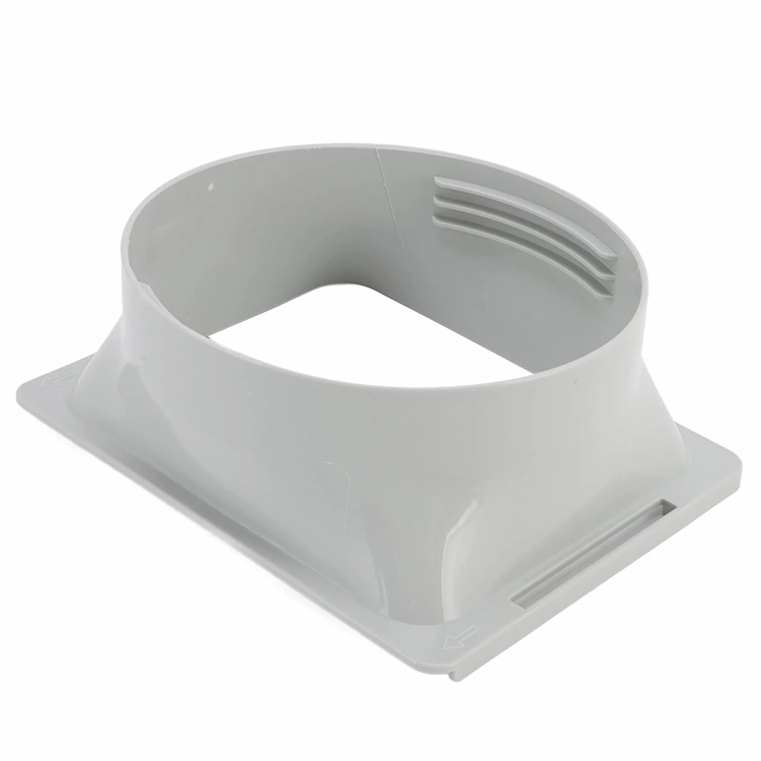Klimatyzator łącznik Węża Wydechowego Złącze Przewodu Wydechowego Gauge Uniwersalny Adapter Płaskich Ust Zgodnie z Ruchem Wskazówek Zegara Płyta Uszczelniająca Opryskiwacz Nawadnianie