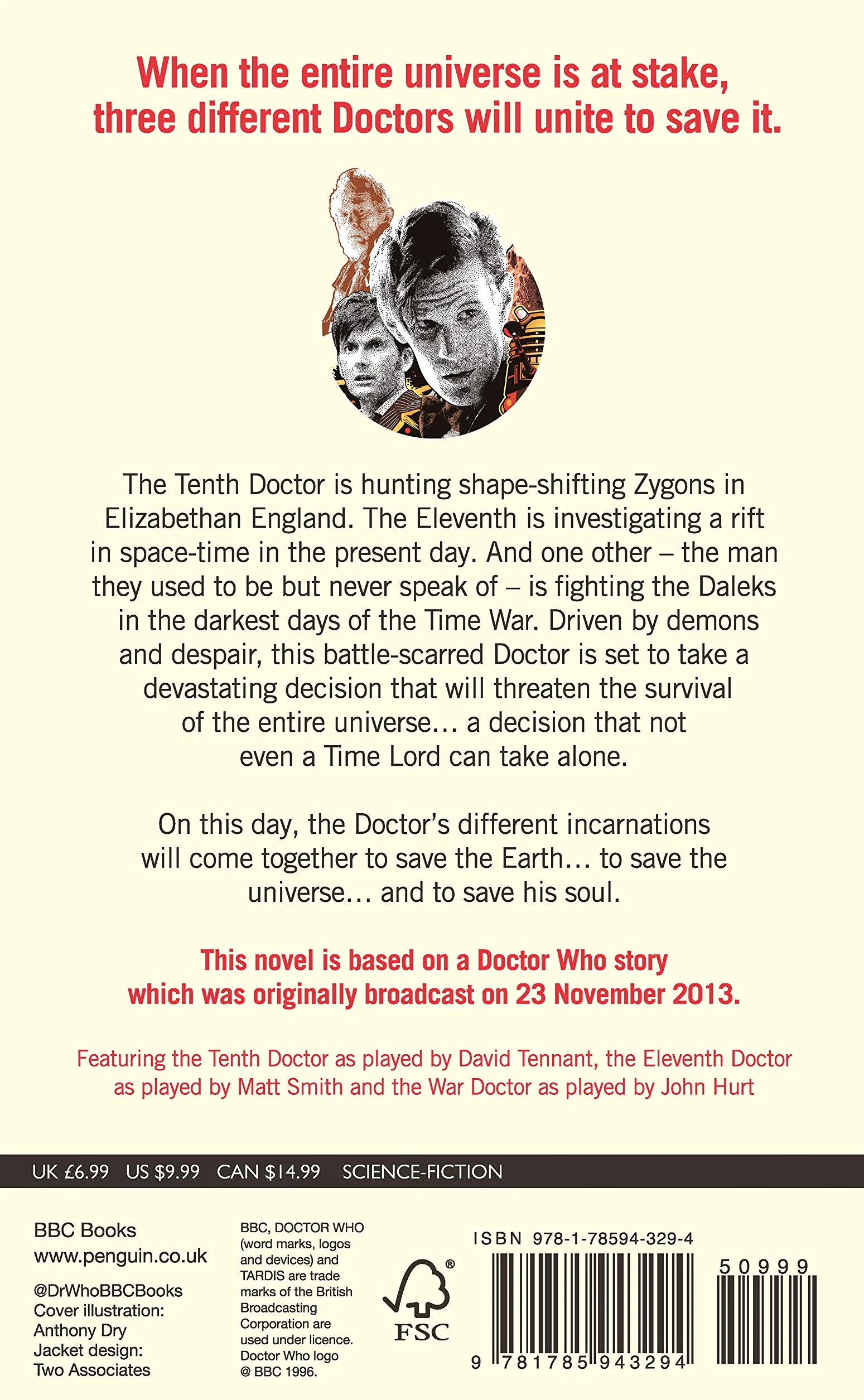 Doctor Who: The Day of the Doctor (Target Collection)