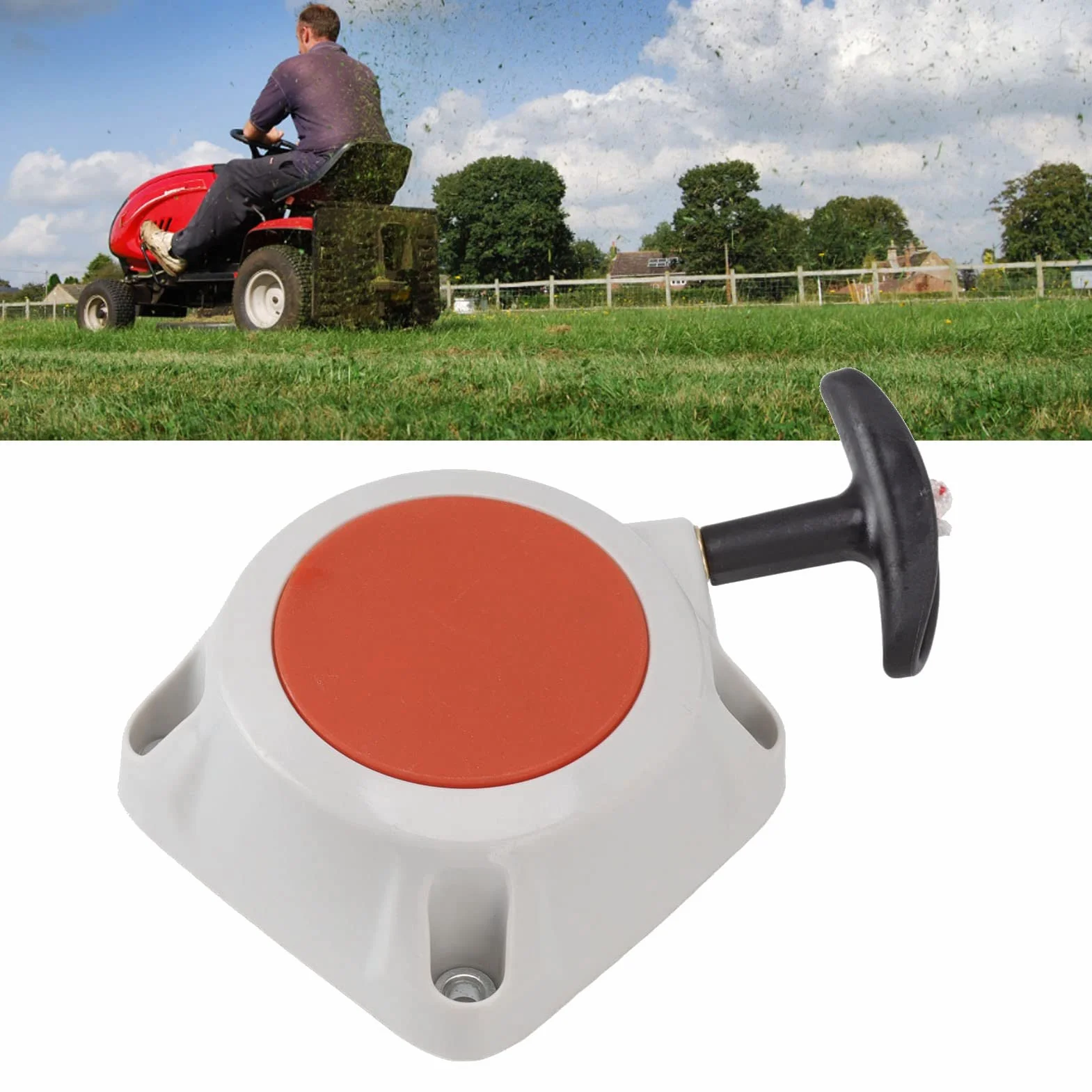 Zespół Rozrusznika Linkowego Do Kosy Spalinowej Stihl FS235 FR23 Rozrusznik Z Tworzywa Sztucznego Do Ogrodnictwa Podkaszarka żyłkowa, Podkaszarka żyłkowa Rozrusznik Linkowy Podkaszarka żyłkowa Wymień