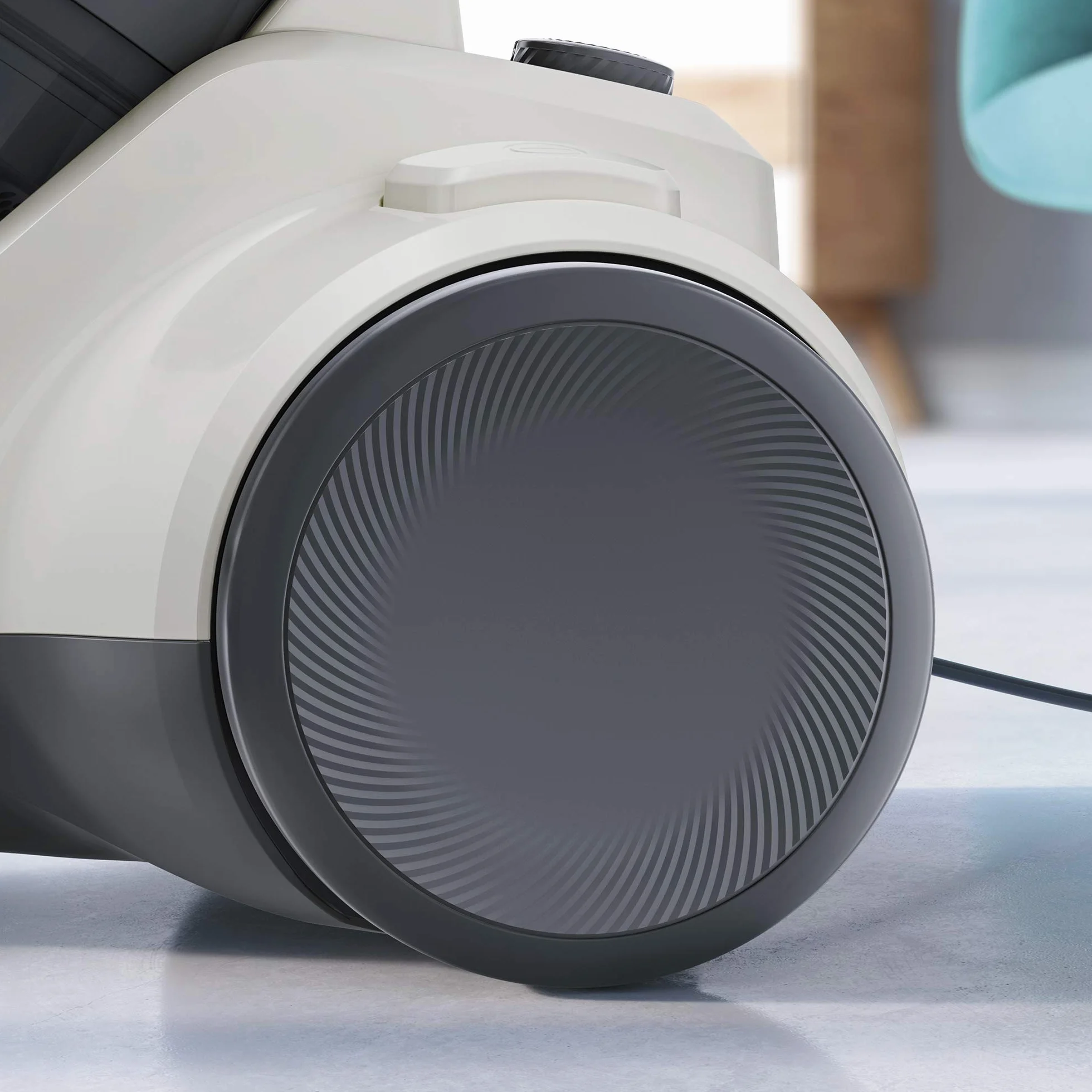 Electrolux Odkurzacz Bezworkowy Ease C4 EC41-2SW, Regulacja mocy, 1,8l pojemnik, W zestawie ssawka do tapicerki i szczelinowa, Zmywalny filtr Hygiene 12, Wygodny uchwyt, Zasięg 7m, 700 W, 80db, Biały