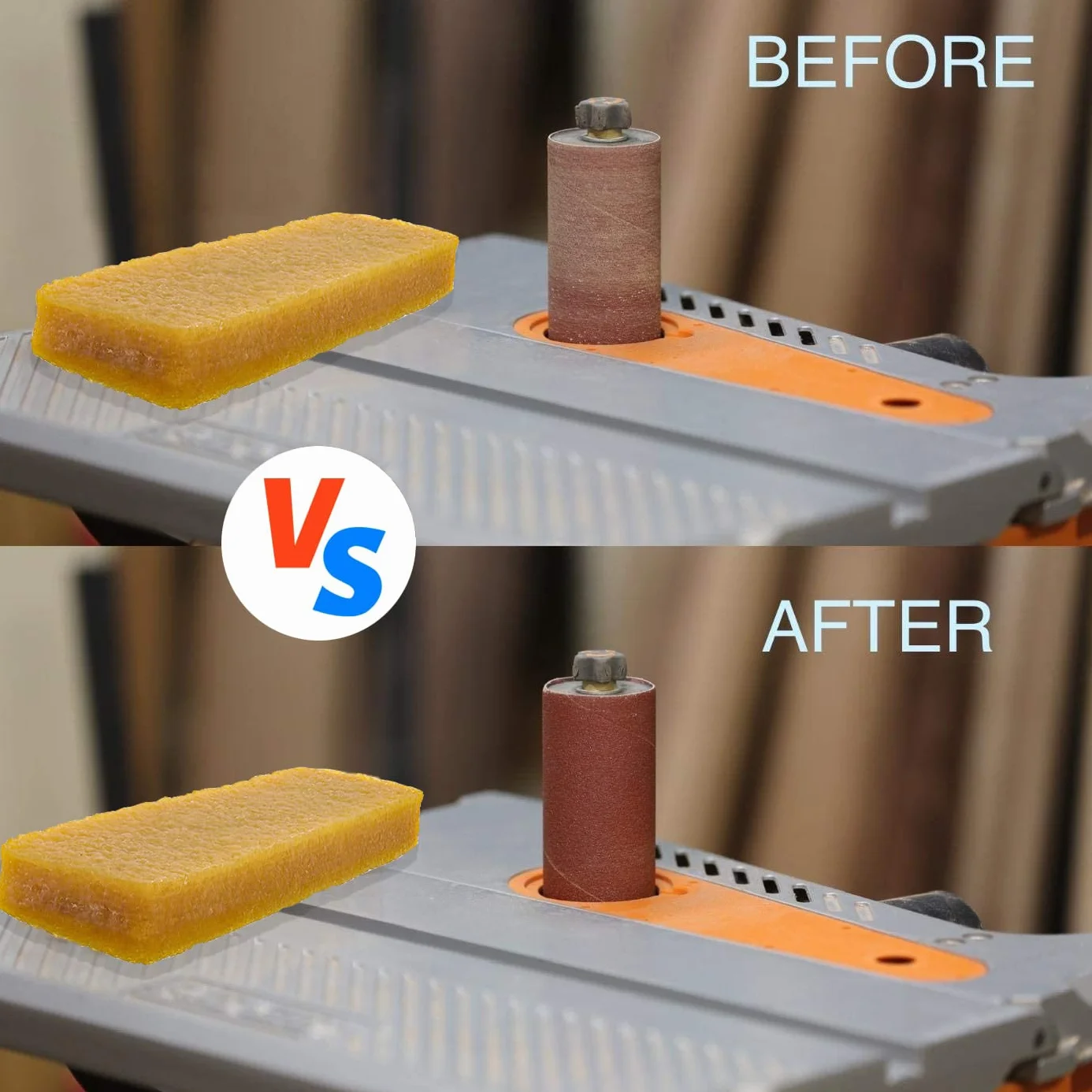 Taśma szlifierska blok do czyszczenia 150 x 75 x 22 mm Griptape Cleaner środek czyszczący papier ścierny blok czyszczący do szlifierek taśmowych