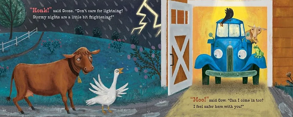 Good Night, Little Blue Truck Board Book: 38
