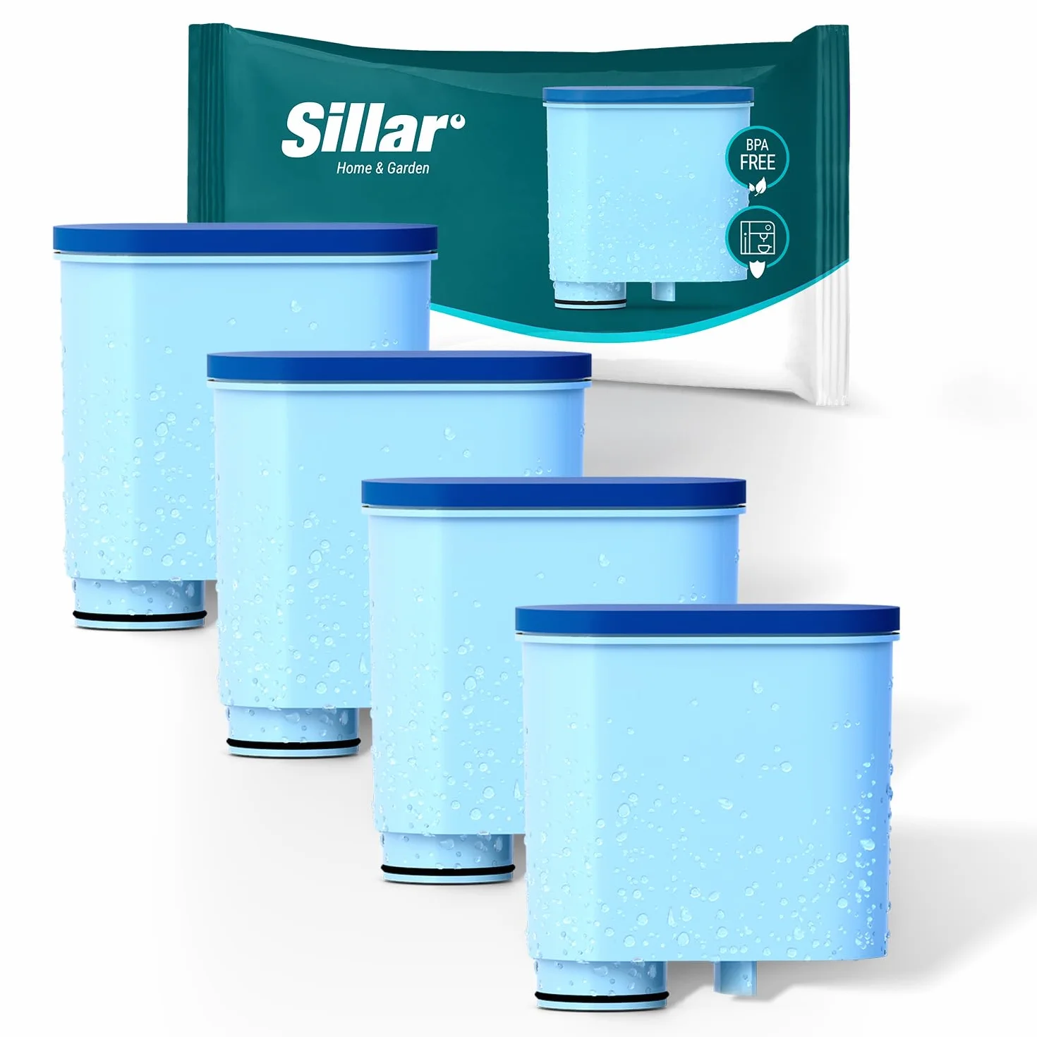 SILLAR Filtr Wody do Ekspresów Kawy Saeco Philips AquaClean CA6903/10 CA6903/22 CA6903