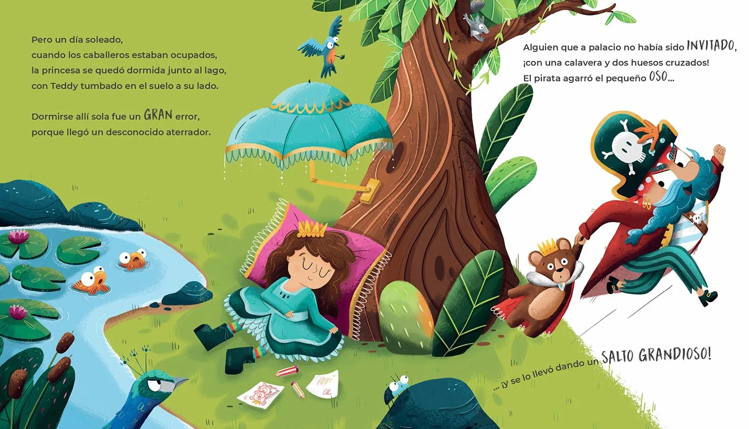 Cuidado Con La Princesa Pirata: Libro emocionante de aventuras, 3-6 años, letra de imprenta; contar a partir de 3 años, leer a partir de 6; texto rimado, divertido