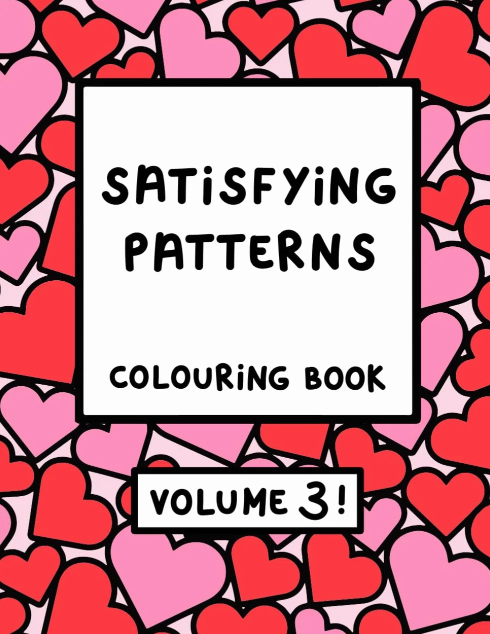Satisfying Patterns Colouring Book VOLUME 3