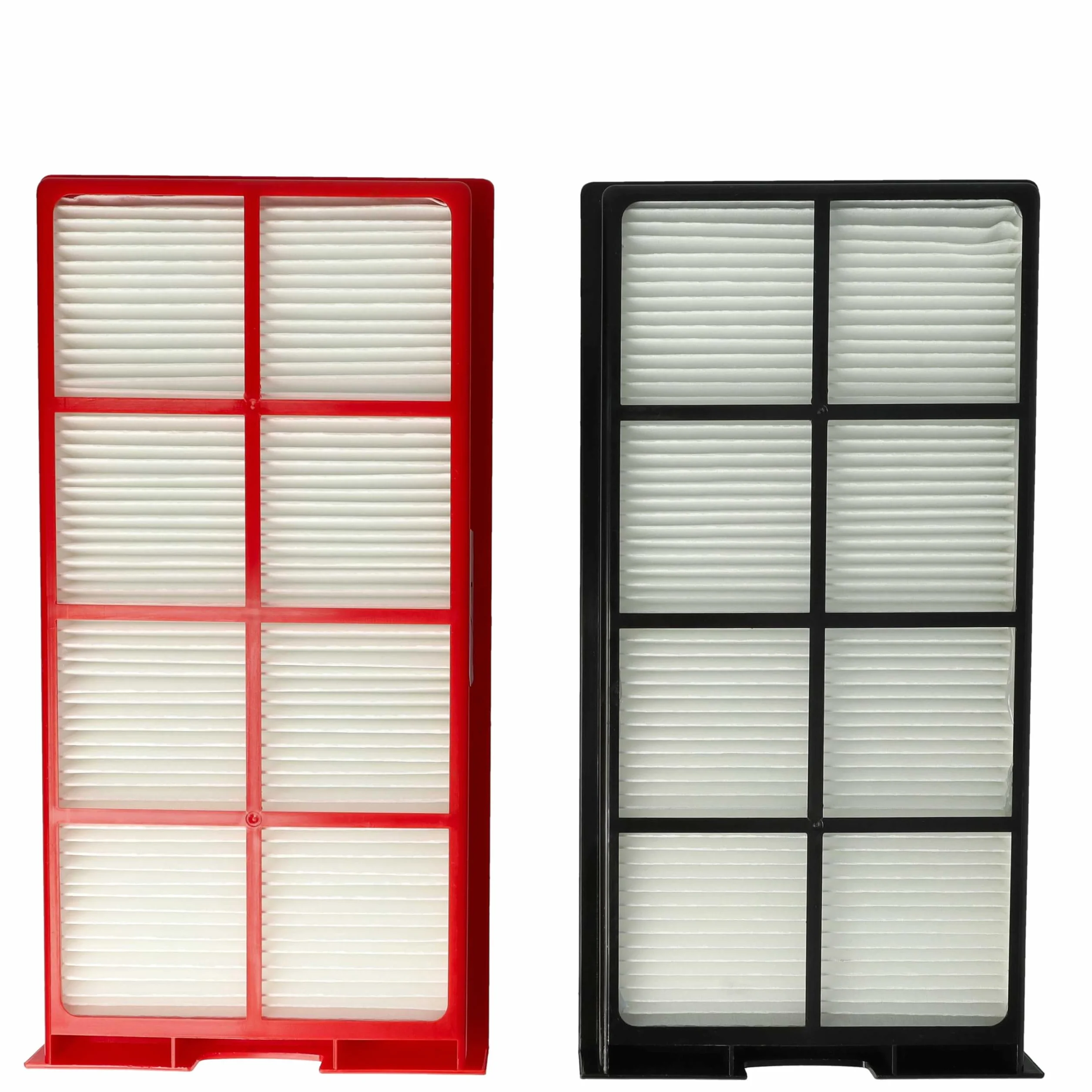 vhbw Zestaw filtrów kompatybilny z urządzeniem wentylacyjnym Zehnder ComfoAir 225, 200, filtr powietrza G4 / F7 (2 szt.), biały/czerwony/czarny