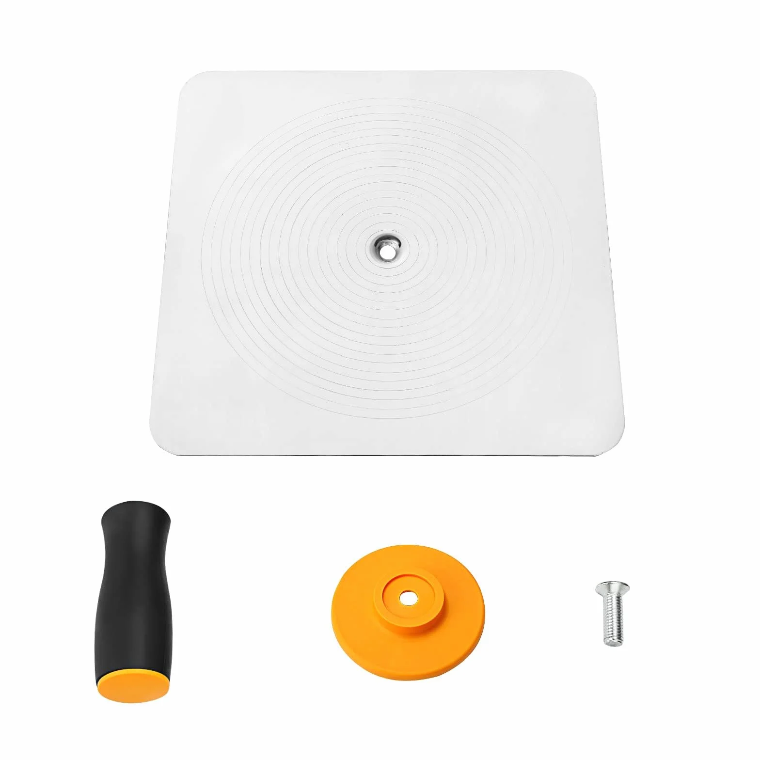 AKOLAFE 2 szt. Tynkarzy Hawk Aluminium Gips Hawk Hawk, 30 x 30 cm, wytrzymałe narzędzia tynkarskie z uchwytem PET do zaprawy cementowej, płyt kartonowo-gipsowych i betonu, materiały przemysłowe