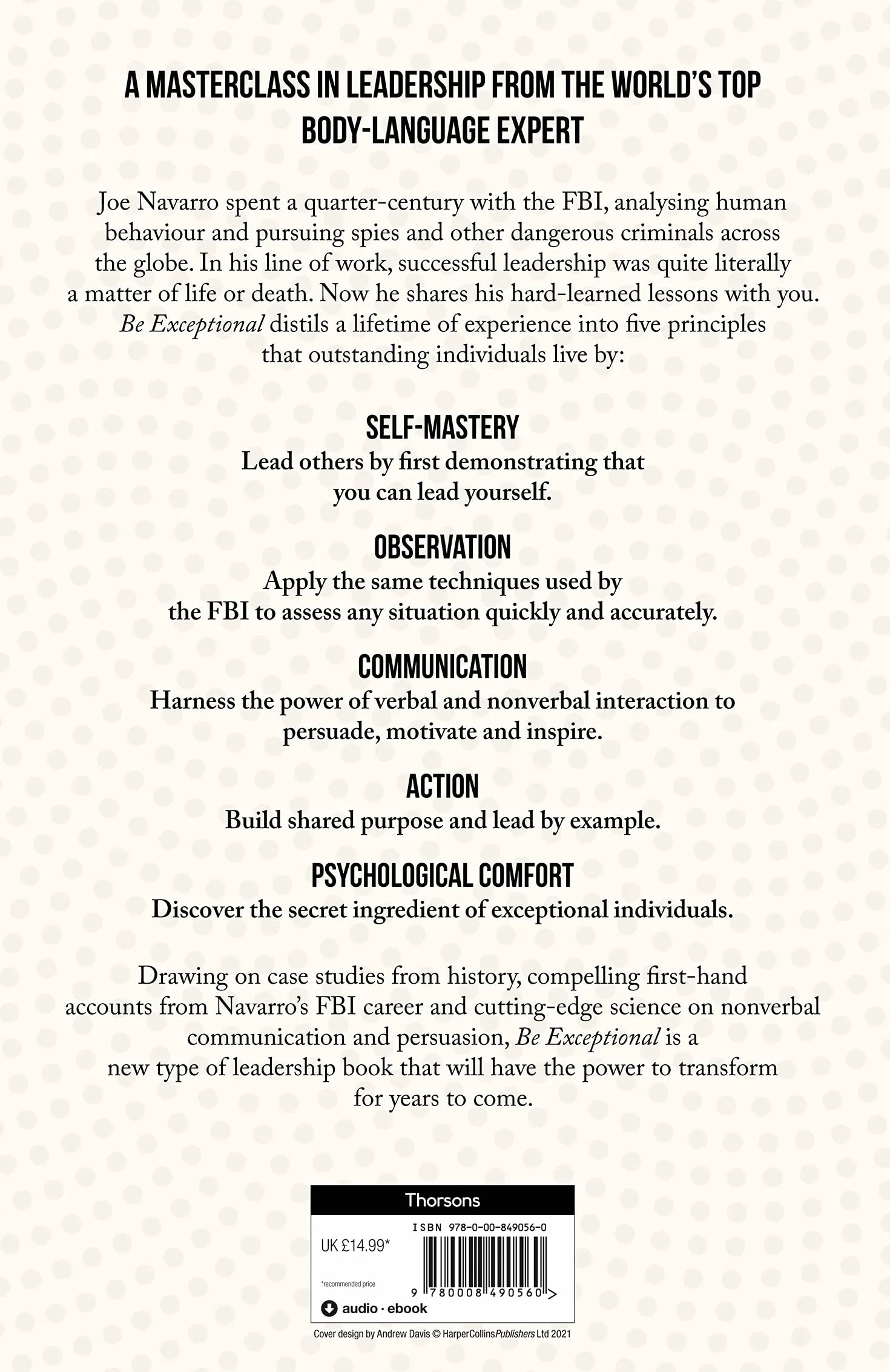 Be Exceptional: The latest book from the international bestselling author of What Every BODY is Saying