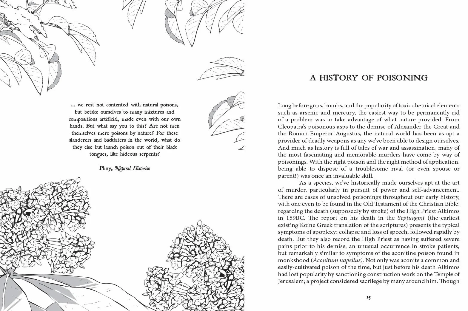 Botanical Curses and Poisons: The Shadow-Lives of Plants