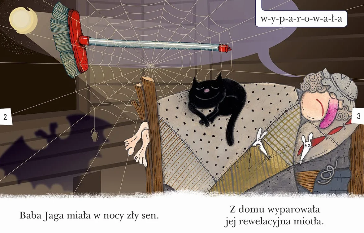 Baba Jaga na deskorolce. Czytam sobie. Poziom 1
