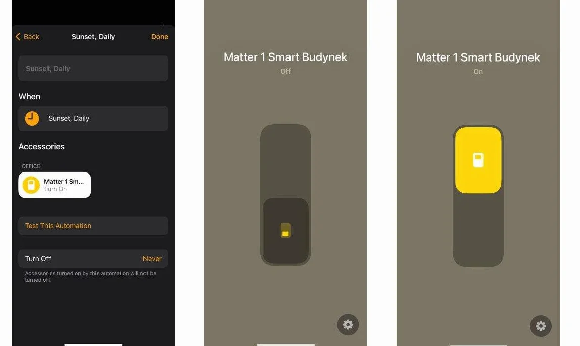 Mini przekaźnik jednokanałowy Matter sterownik dopuszkowy włącznik Homekit