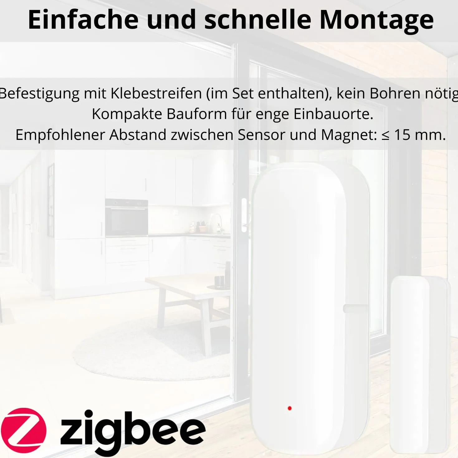 Sone Smart One Czujnik otwarcia ZIGBEE TUYA na baterie AAAx2