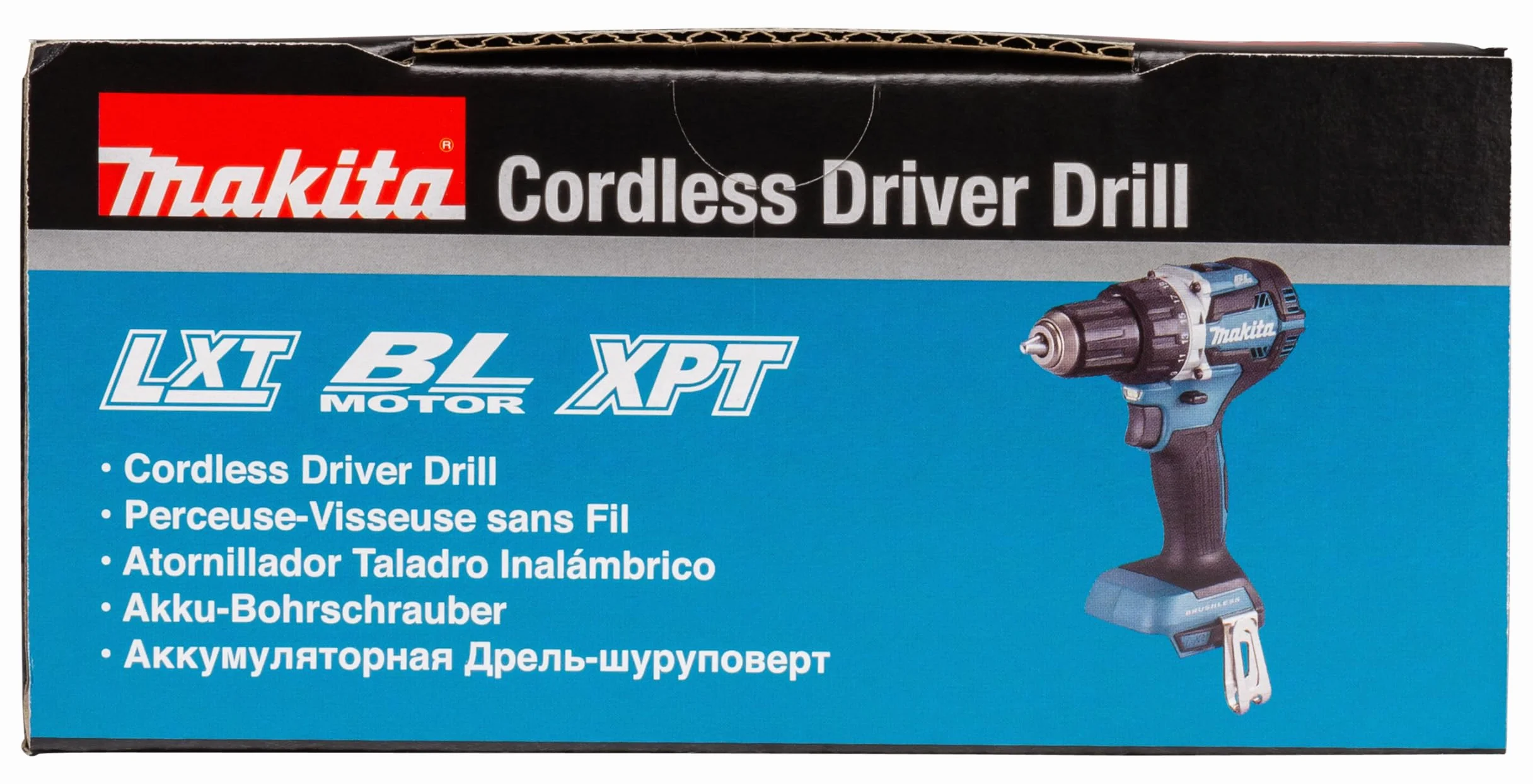 Makita Ddf484Z Wiertarko-Wkrętarka Akumulatorowa 18 V Srebrny/Niebieski