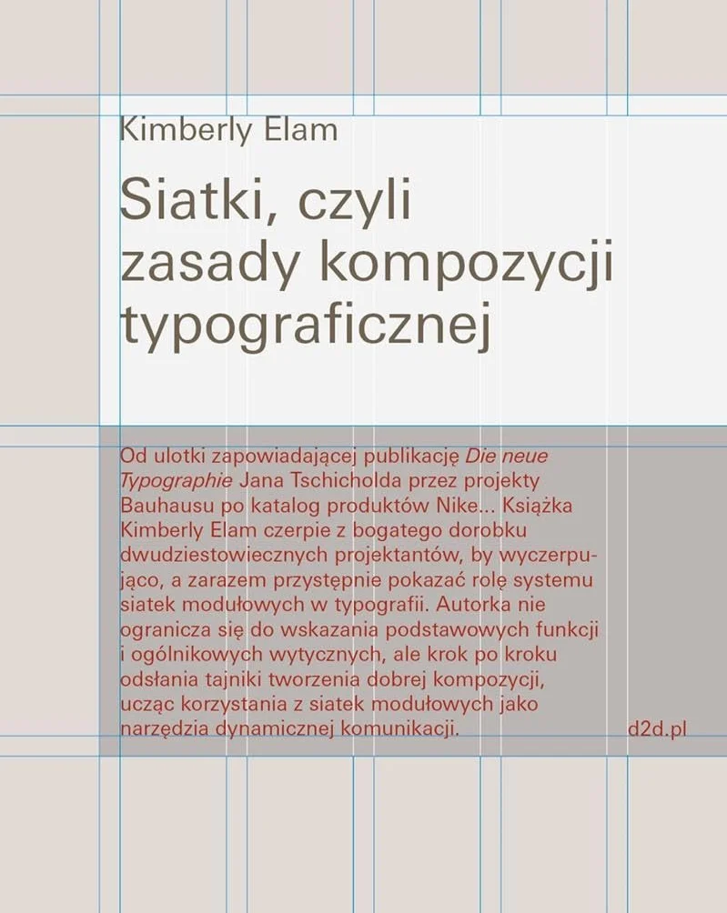 SIATKI, CZYLI ZASADY KOMPOZYCJI TYPOGRAFICZNEJ