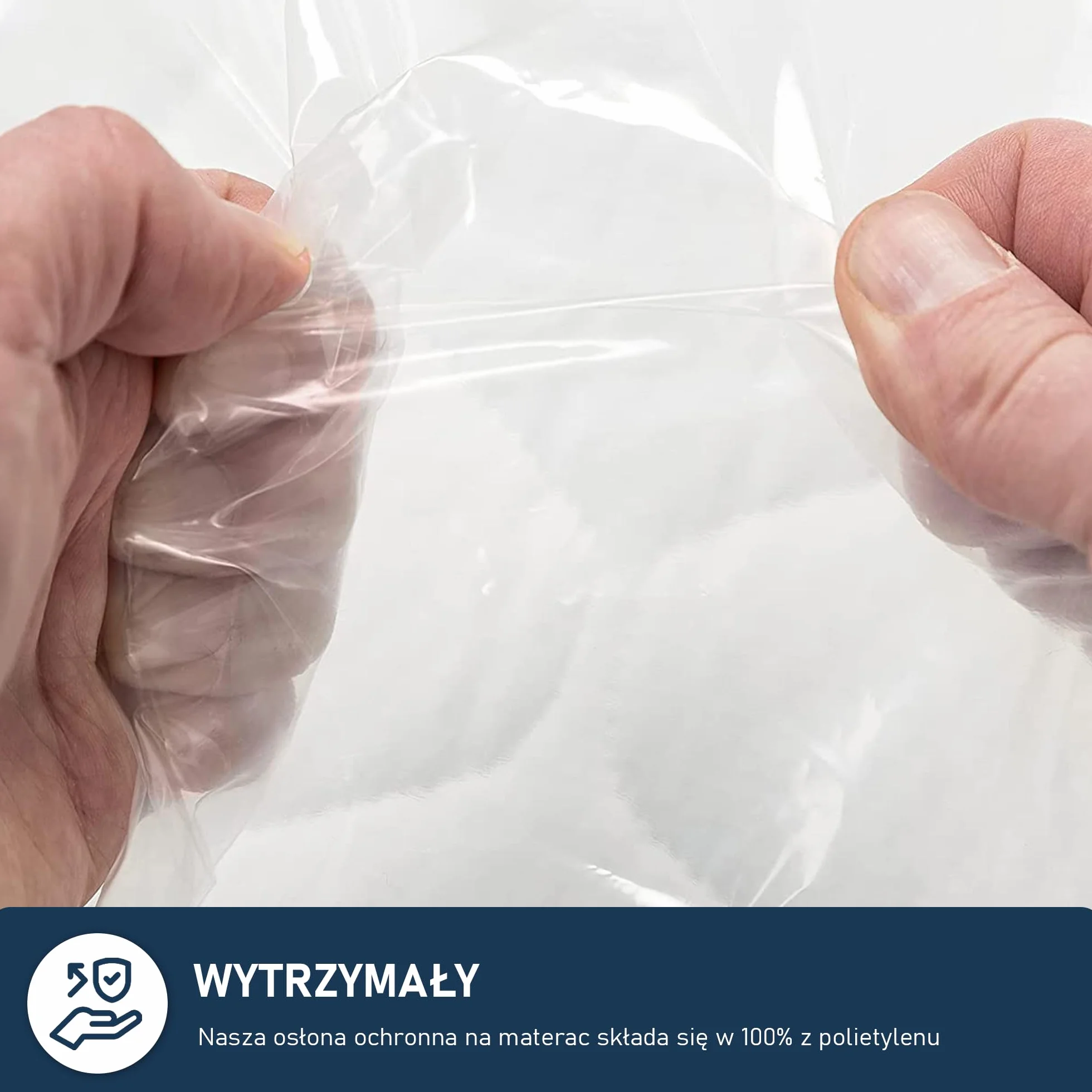Pokrowiec na Materac z Zamek kotwicy - Rozmiarów od XS do XXL, Ultra odporny materiał (140µ), odporne na rozdarcia, Wielokrotnego Wodoodporny - Idealne do Przechowywania, Transportu 160 x 200