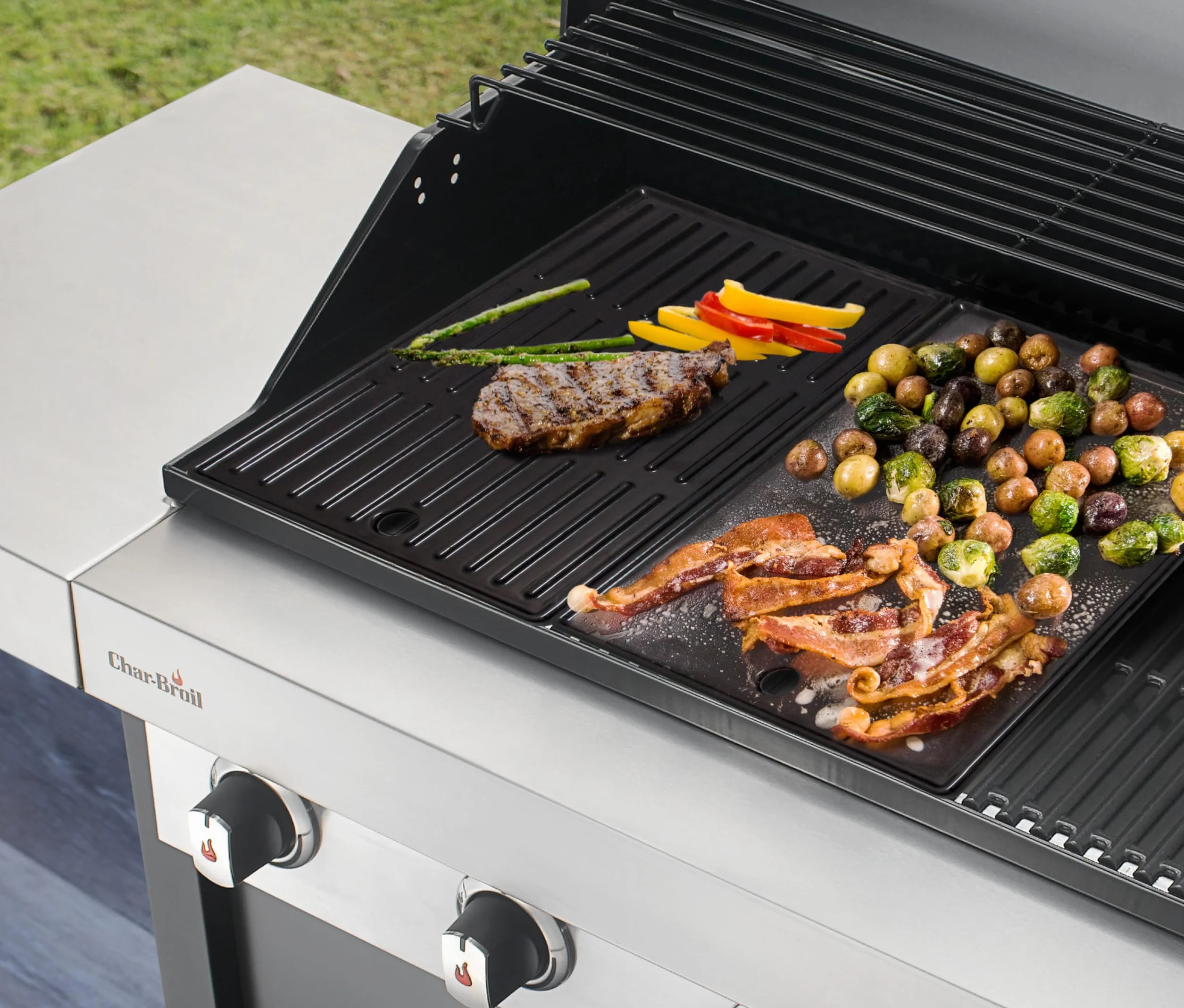 Char-Broil 140012 - Grill z 2 palnikami, czarny