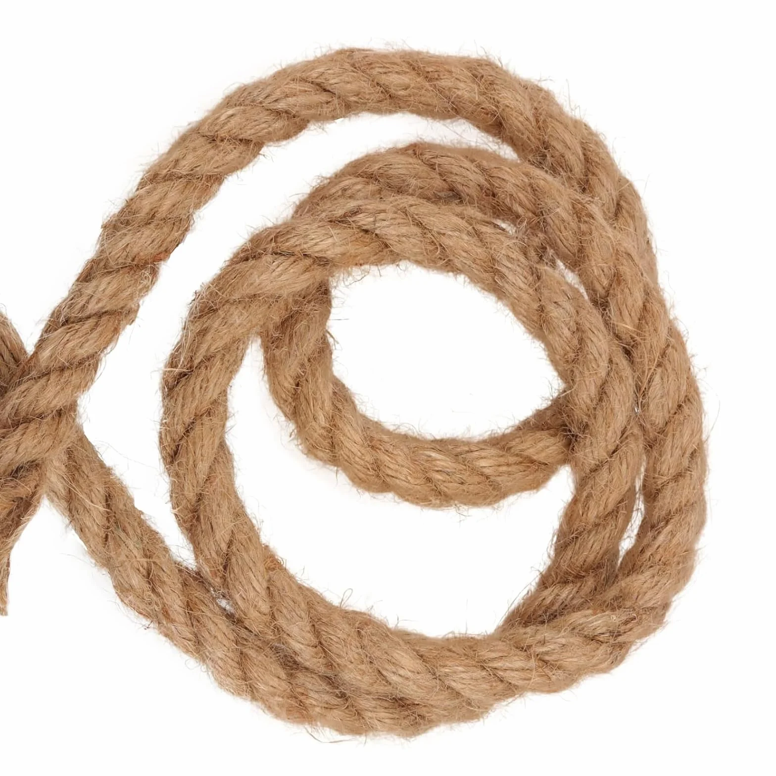 20 m x 12 mm naturalna lina jutowa, 4 sznurki juty, skr?cona lina jutowa, pleciona lina konopna, sznurek jutowy do majsterkowania, pakowania, wi?zania ogrodu, dekoracji