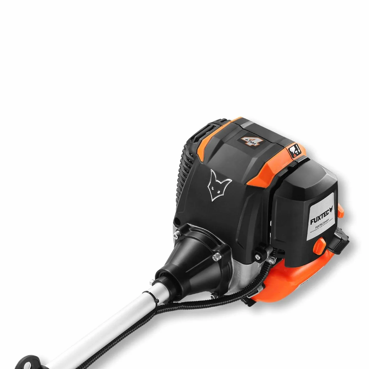Podkaszarka Spalinowa FUXTEC FX-4MS142-4-Suwowa, Silnik 42,5 cm3, 1,7 KM, Podwójna Glowica, Profesjonalny Pasek, Easy Starter, Beznarzedziowy Dostep