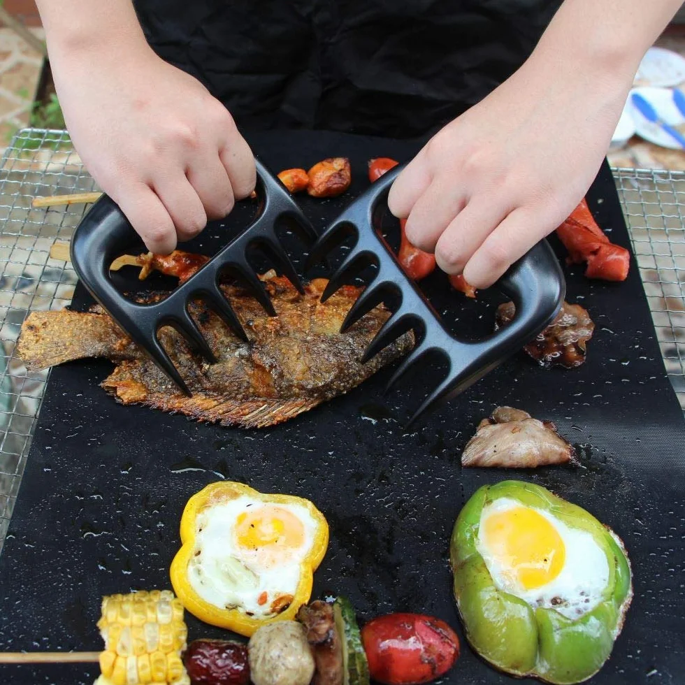 Widelec do mięsa, krojenia, siekania, siekania, jagód, łydek i każdego rodzaju grillowanego mięsa, 2 sztuki