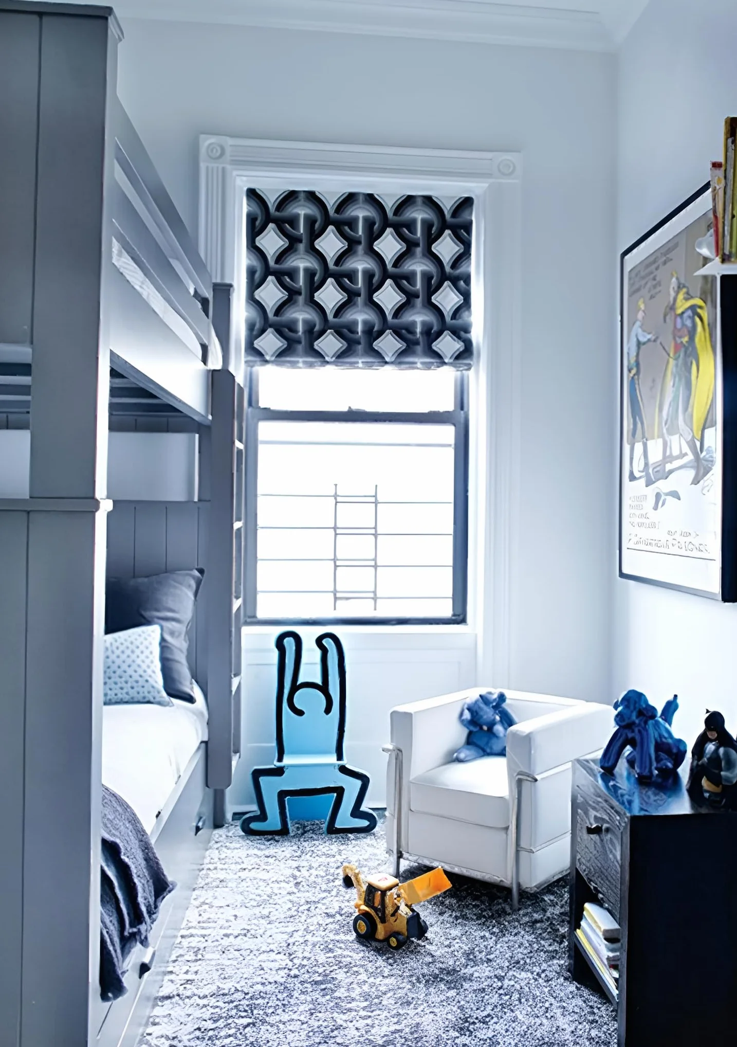 Vilac 9294 Keith Haring krzesło, żółte