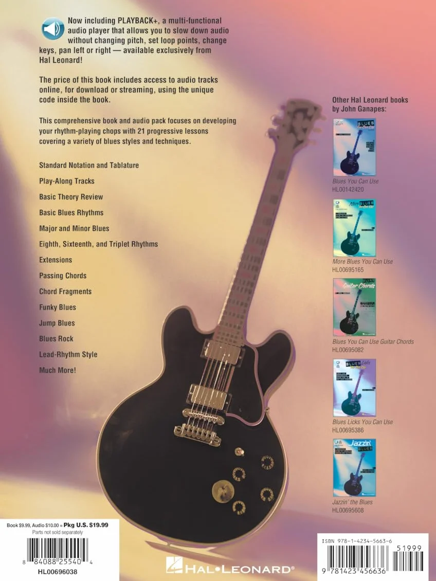Blues rhythms you can use guitare +cd: A Complete Guide to Learning Blues Rhythm Guitar Styles