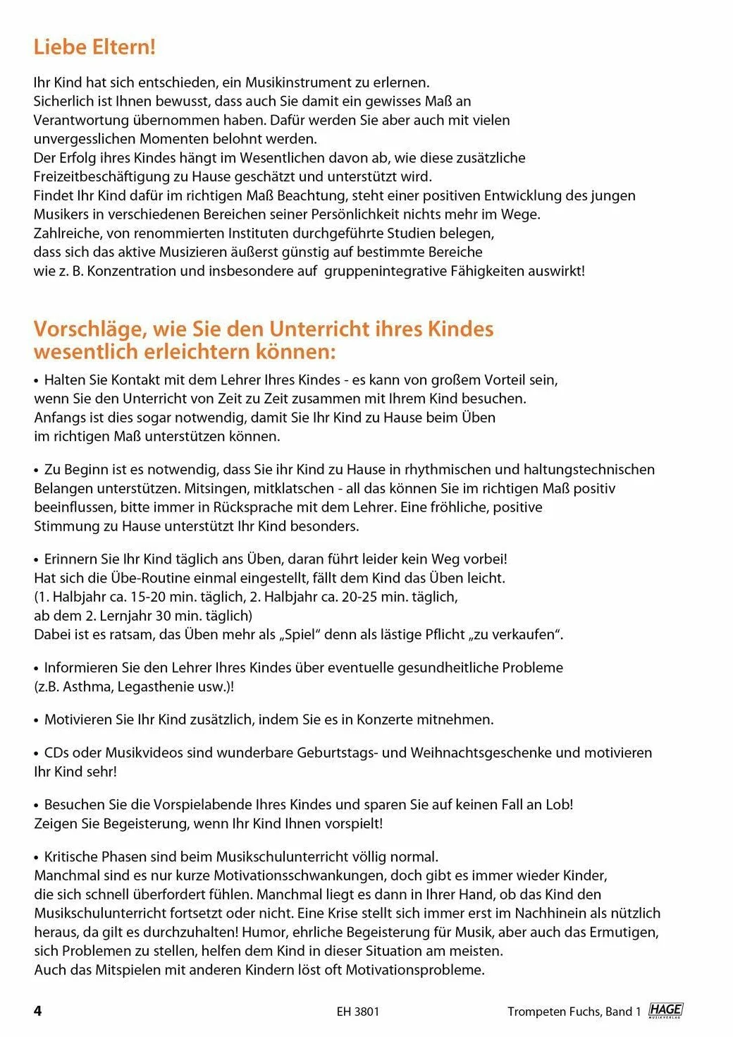 Trompeten Fuchs Band 1: Die geniale und spaßige Trompetenschule. Auch geeignet für Flügelhorn, Kornett oder Tenorhorn