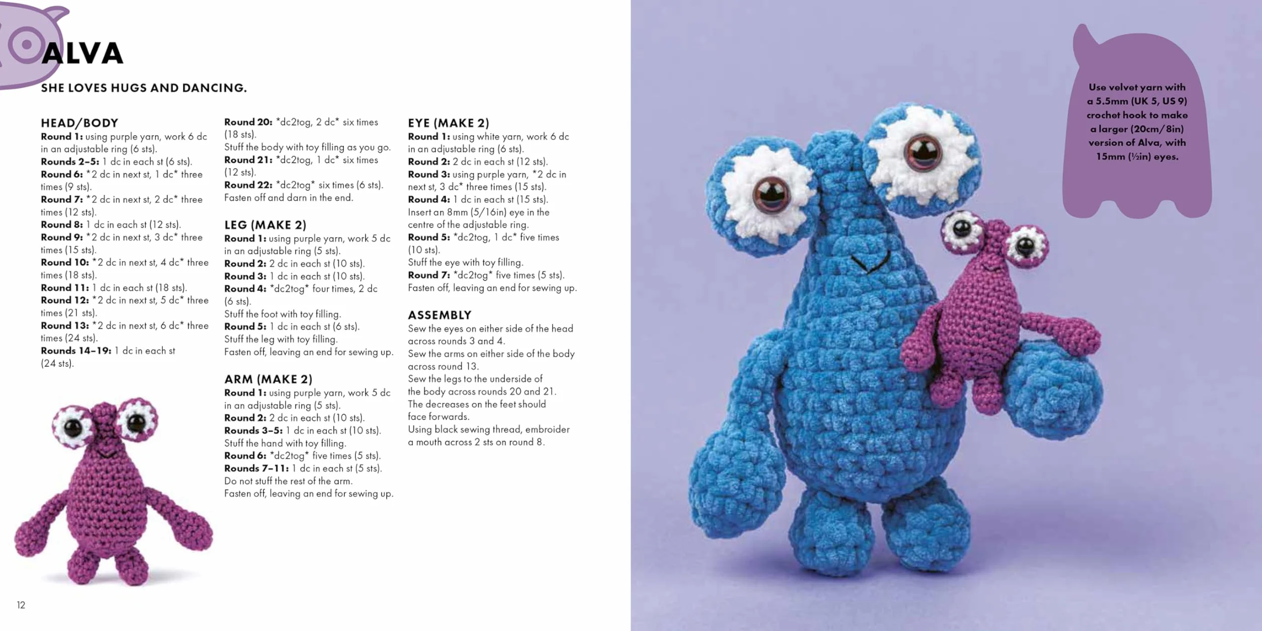 Mini Amigurumi Monsters: 26 Tiny Characters to Crochet
