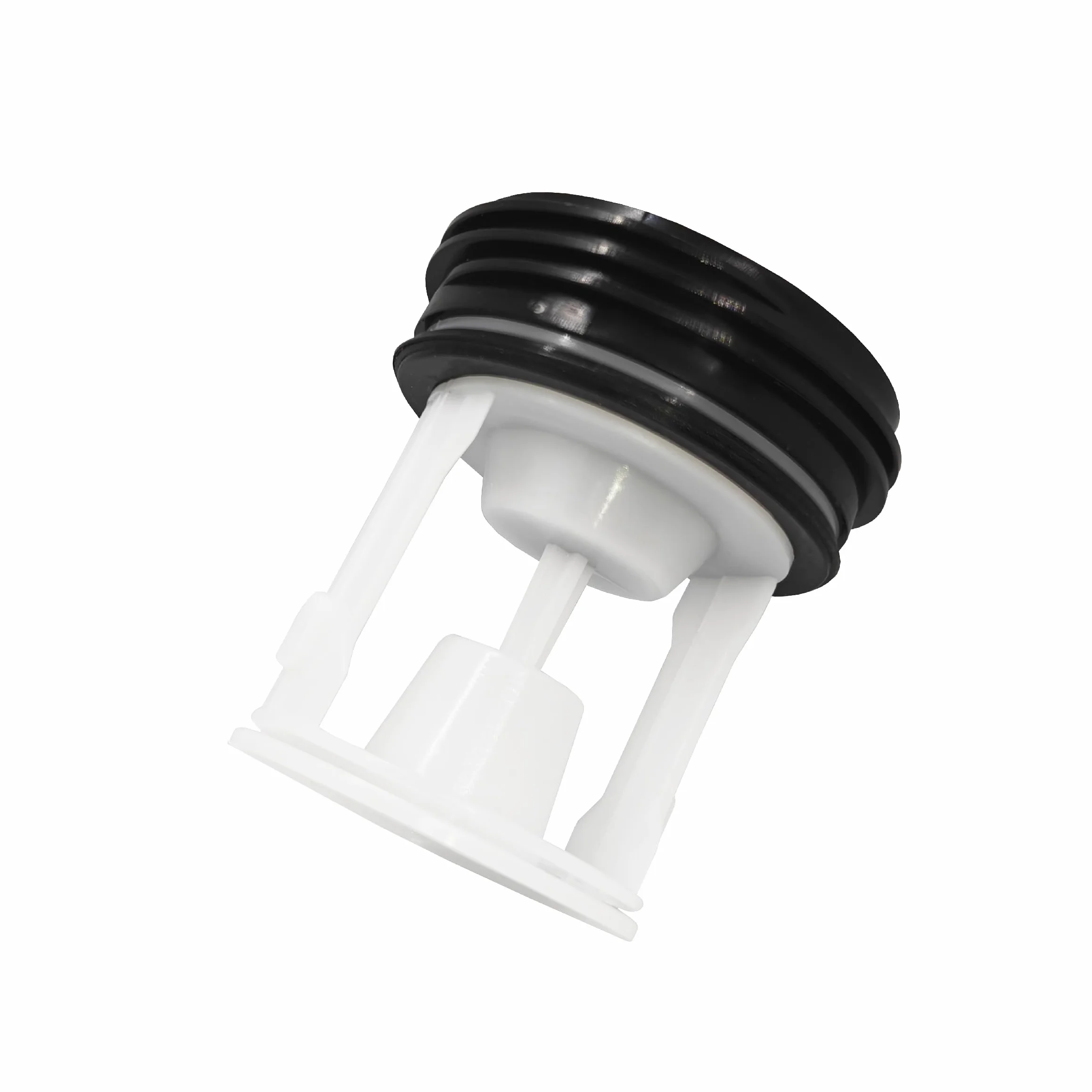 Sitko do kłaczków zamiennik do pralek Bauknecht, Whirlpool, Indesit - kompatybilne z numerami części 481248058385 i C00312342, wkład filtrujący do pompy odpływowej, ochrona pompy odpływowej