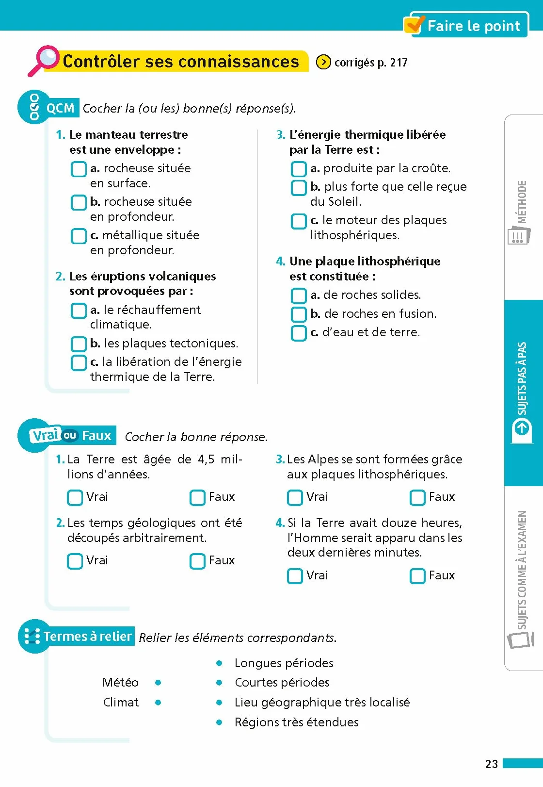 Annales ABC du Brevet 2026 - Physique-Chimie - SVT - Technologie 3e - Sujets et corrigés + fiches de révisions