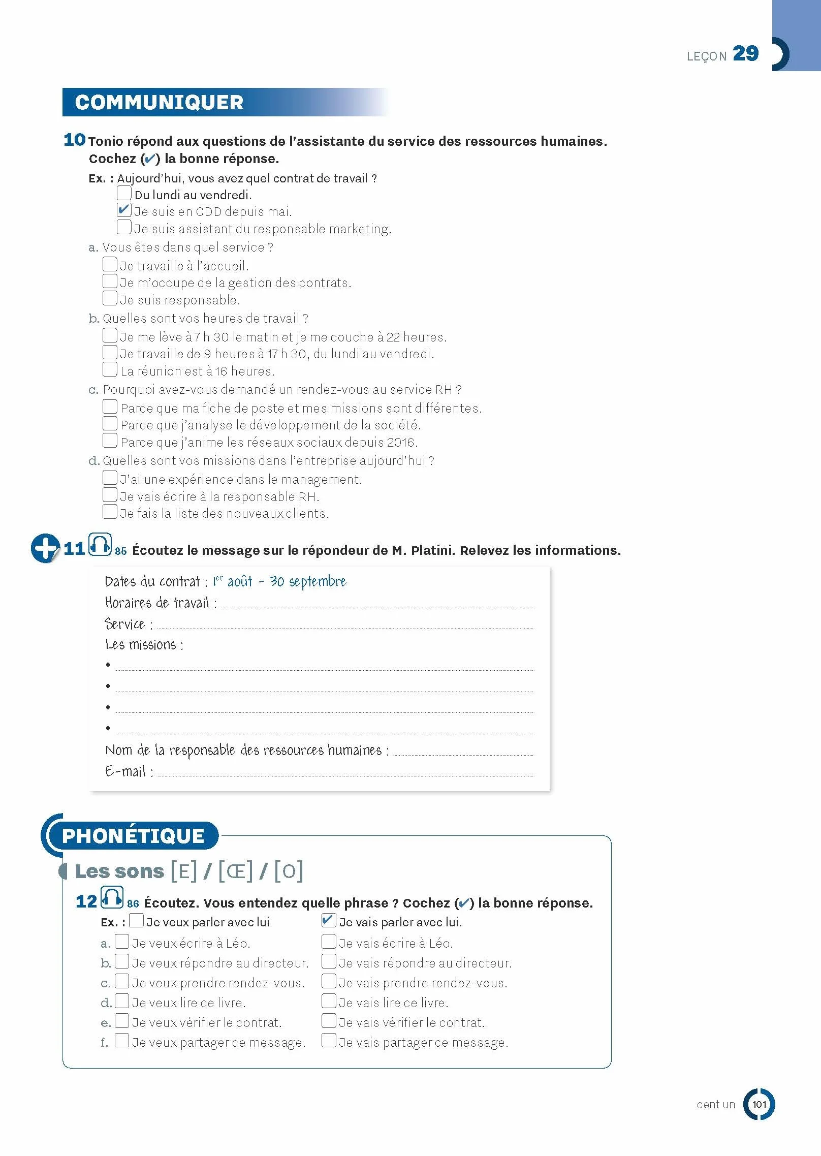 Inspire 1 - Cahier d'activités (A1): Méthode de FLE: Vol. 1