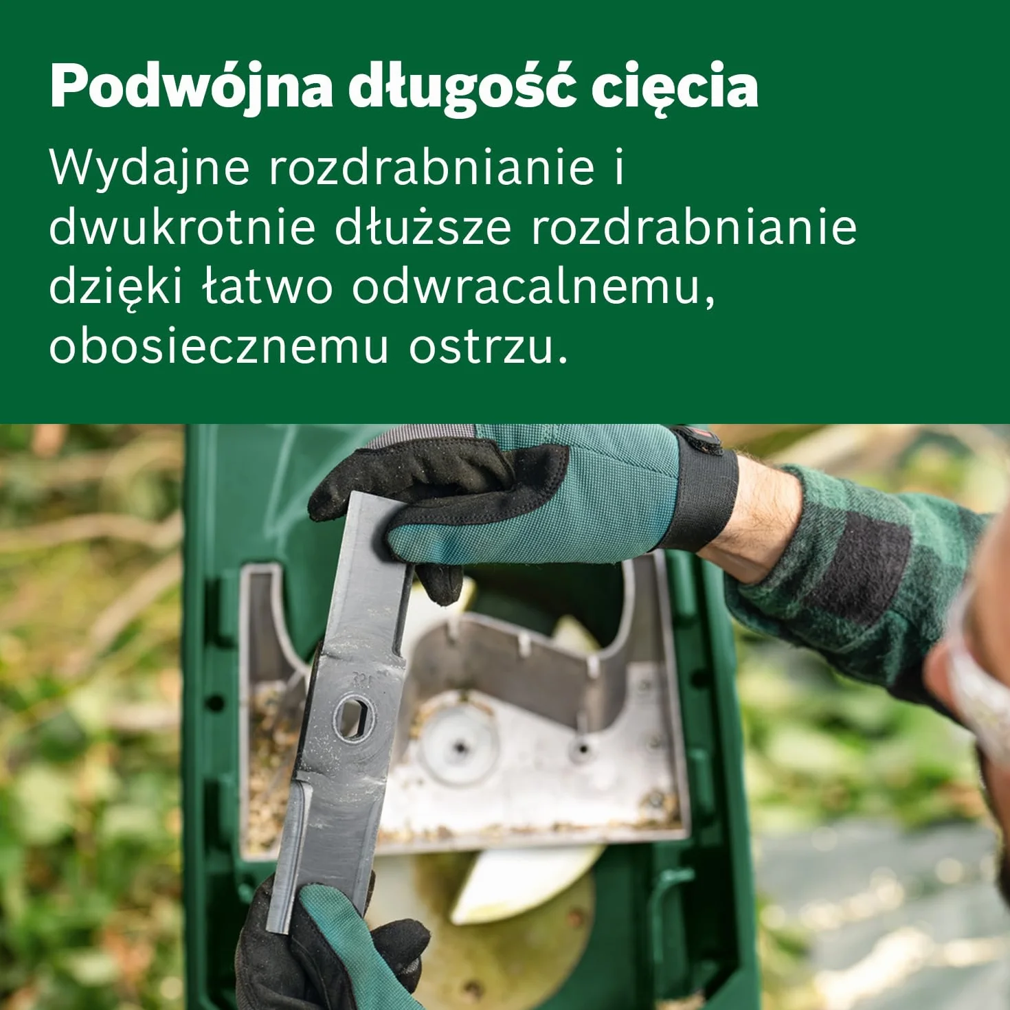 Bosch Rozdrabniarka AXT Rapid 2000 (do wydajnego rozdrabniania odpadków ogrodowych, silnik o mocy 2 000 W)