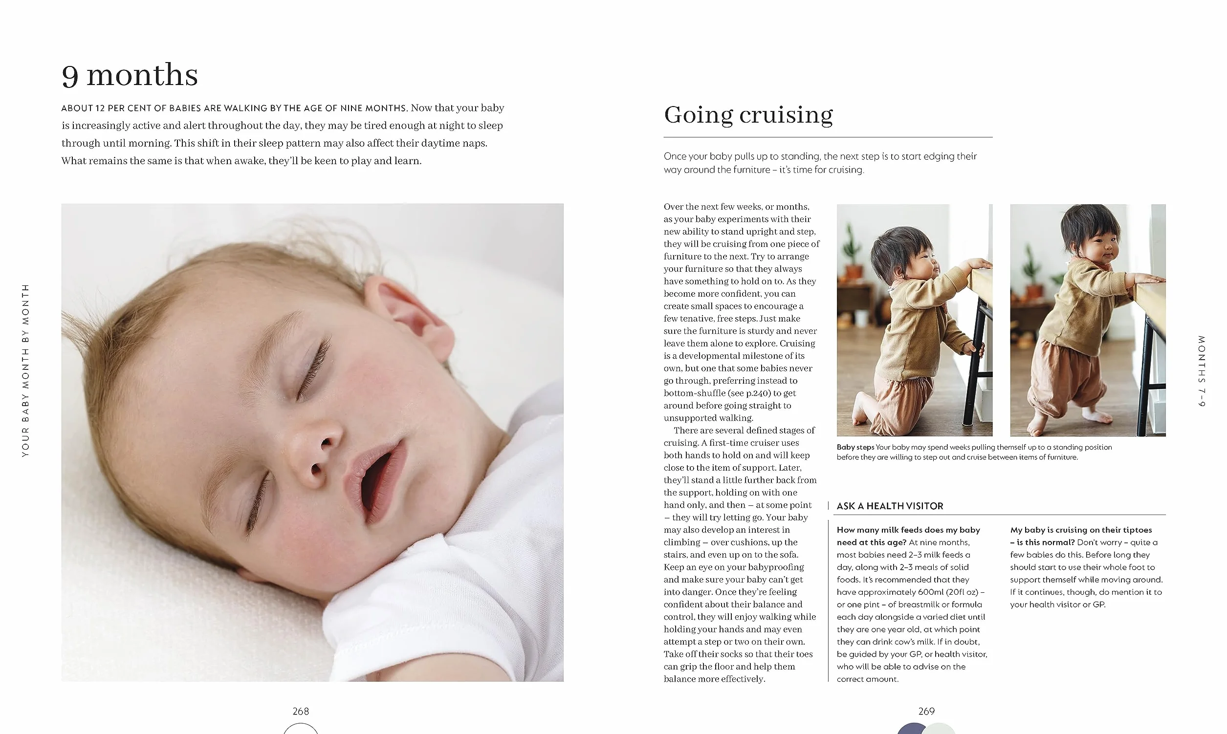The Month-by-Month Baby Book: In-depth, Monthly Advice on Your Baby’s Growth, Care, and Development in the First Year