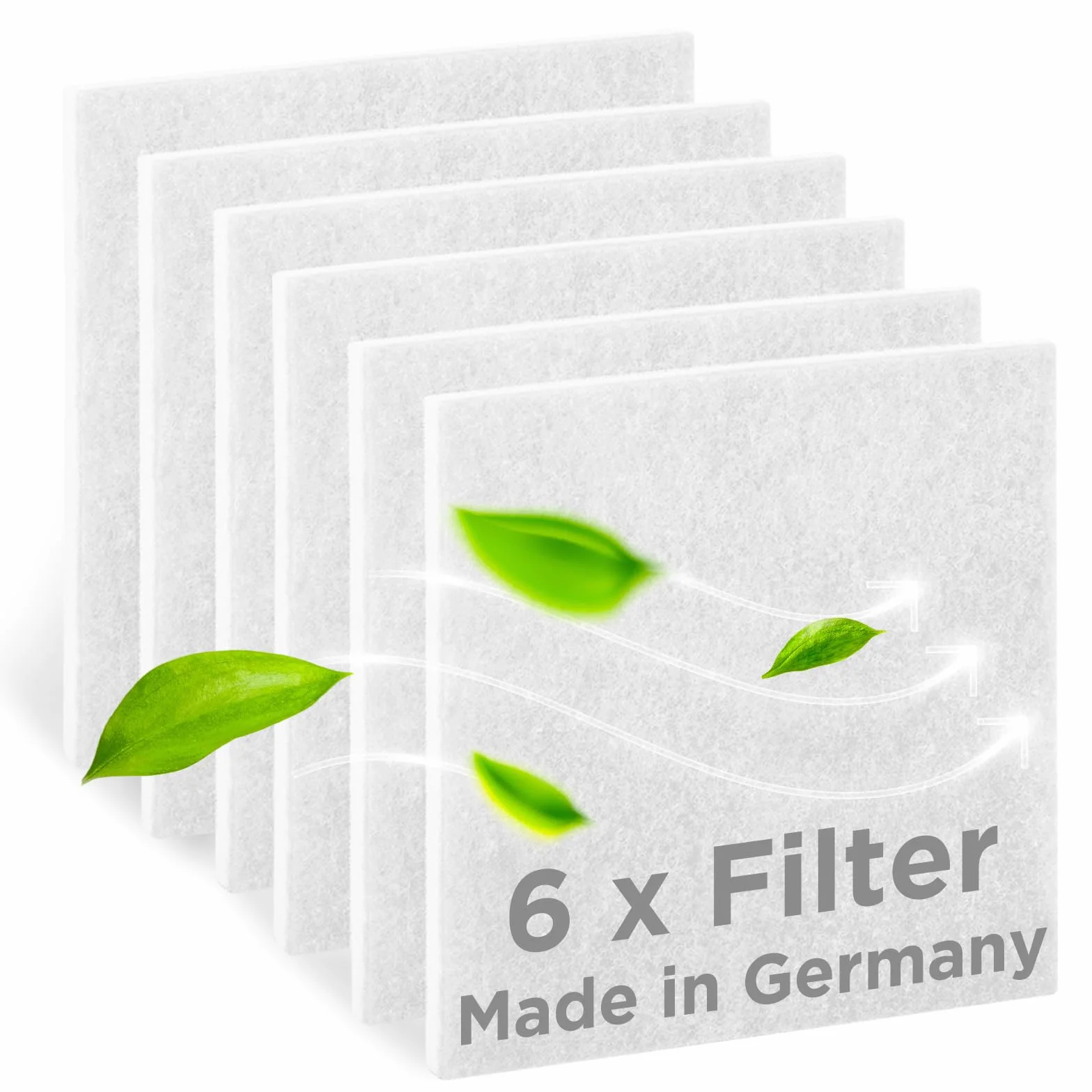 Filtr zamienny do wentylatora LIMODOR Compact – kompatybilny z Limot, Made in Germany (6 szt.)