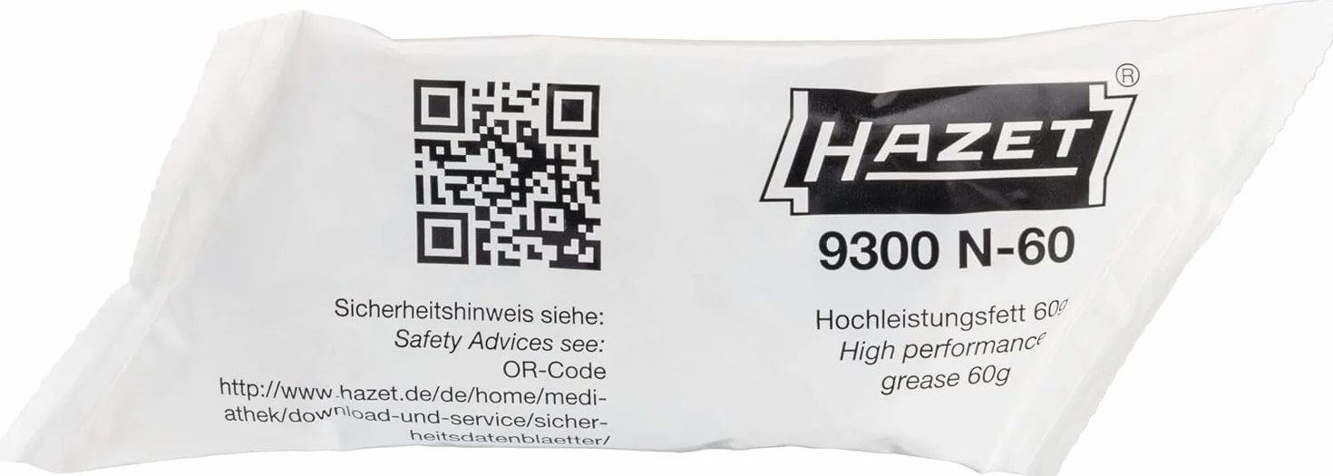 HAZET 9300N-60, podkładka smarująca 60 ml, długotrwałe właściwości adhezyjne nawet przy ekstremalnych obciążeniach
